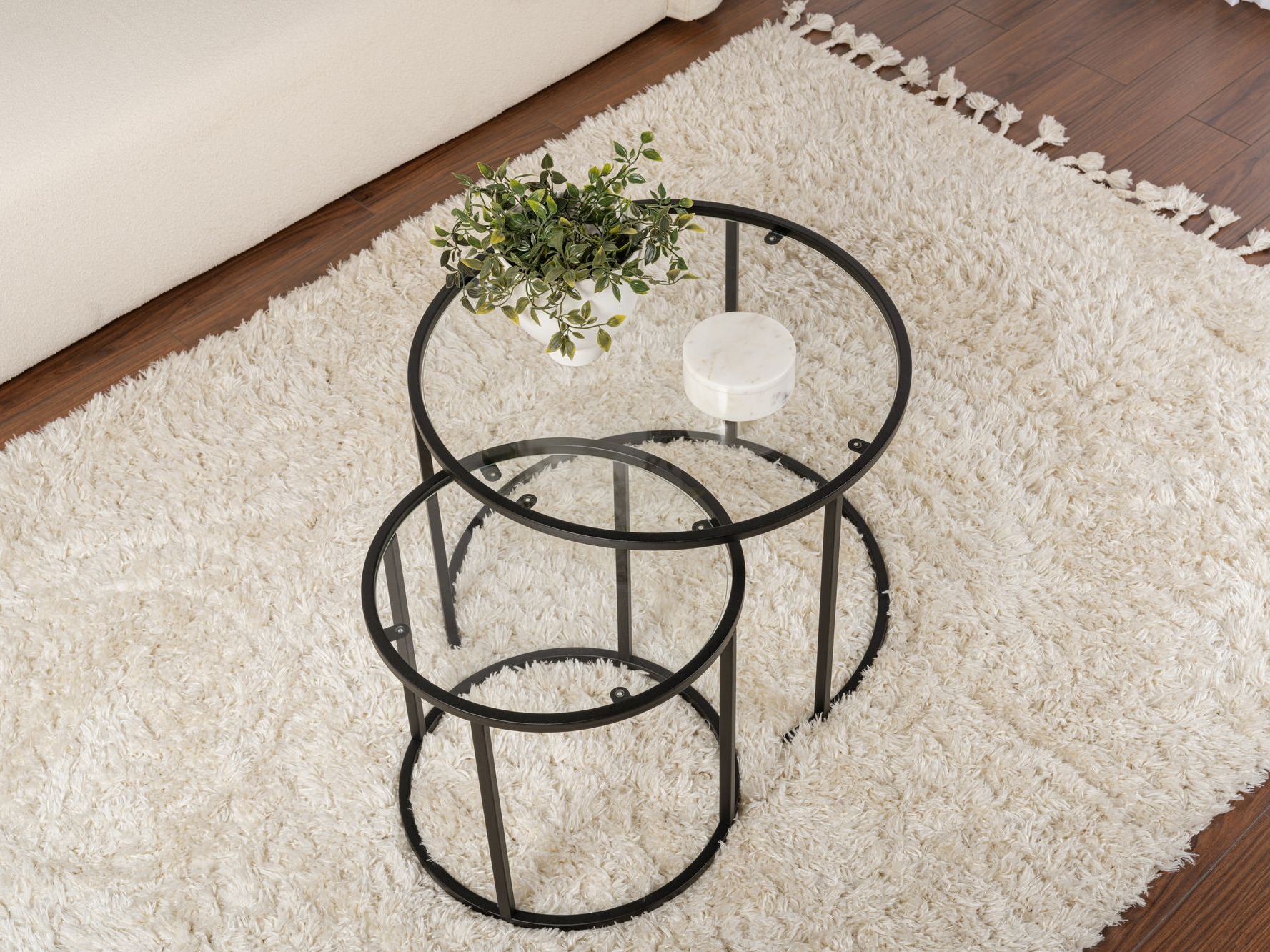 Set stolića za kavu Novato 123 (Crna)