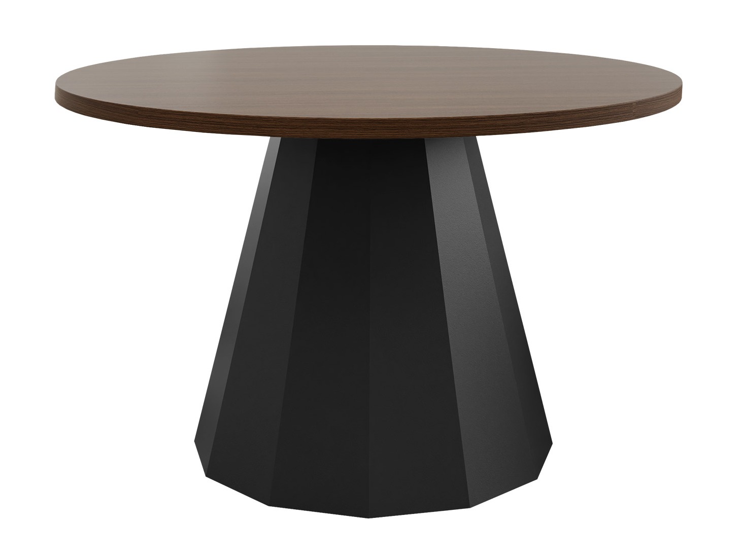 Stolić za kavu Oswego 139 (Crna + Orah)