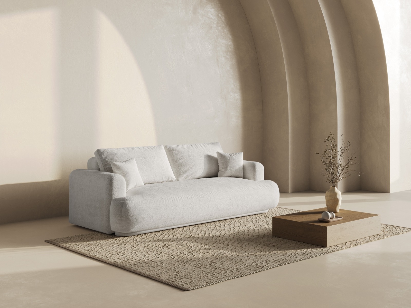 Kauč na razvlačenje Beckley 161 (Coral 65)