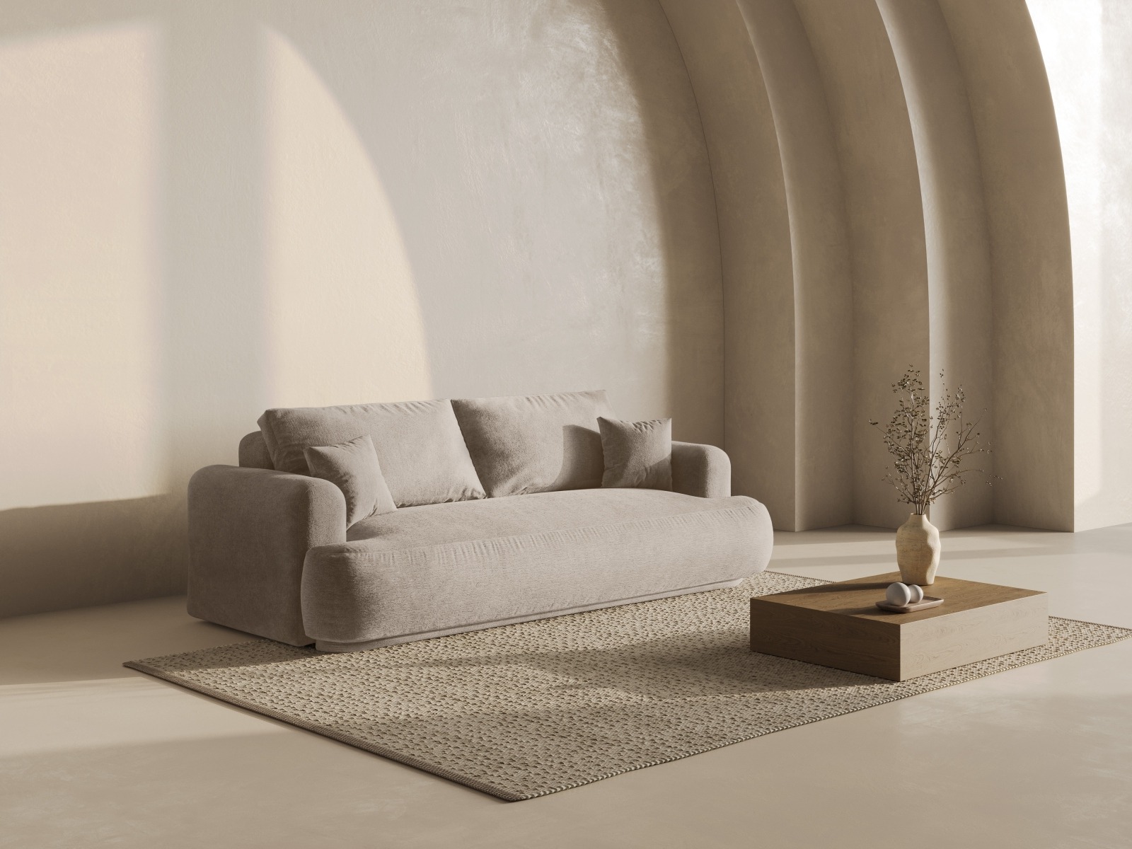 Kauč na razvlačenje Beckley 161 (Sorella 05)