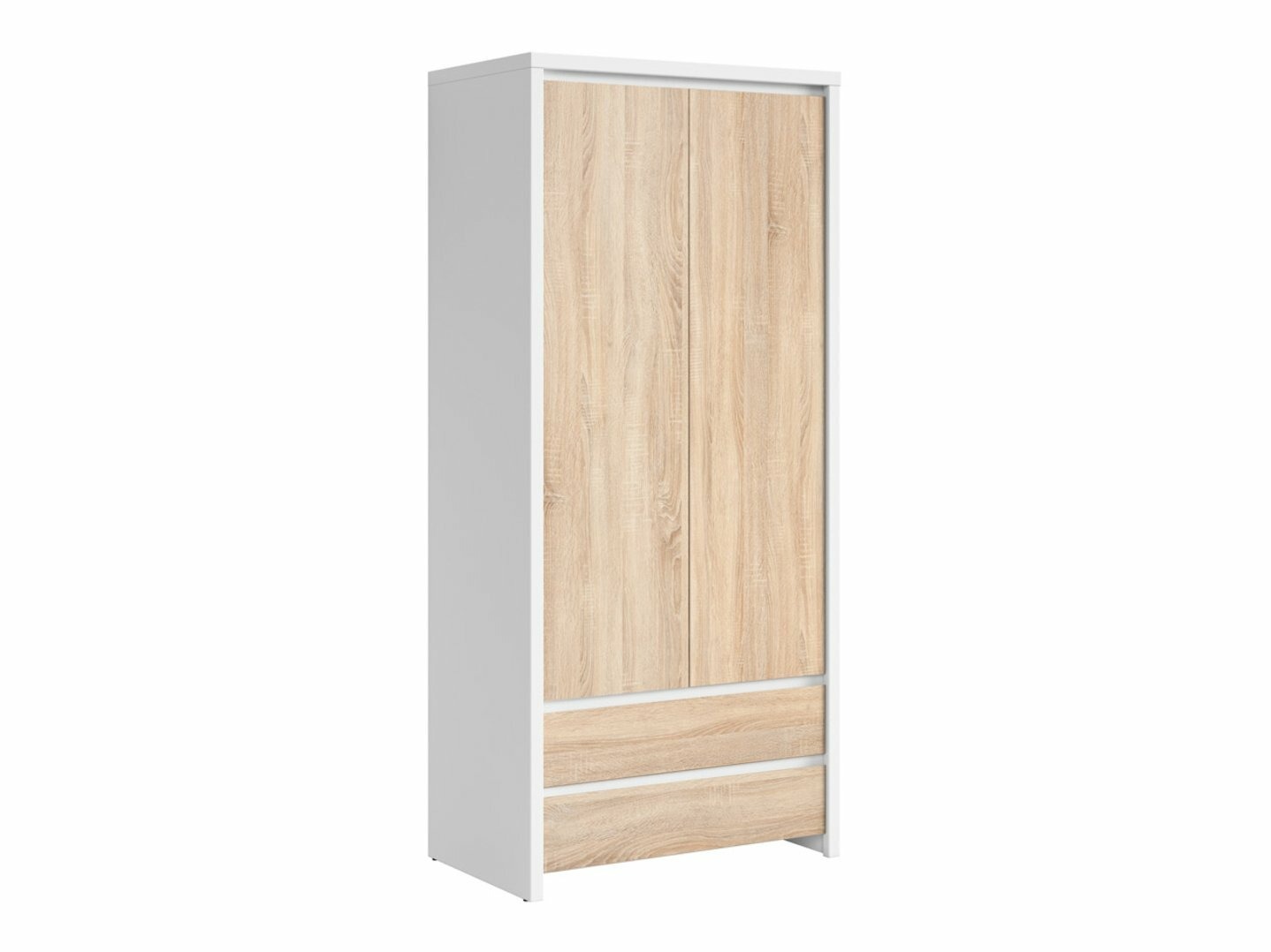 Ormar Nolroma 117 (Bijela + Sonoma hrast)