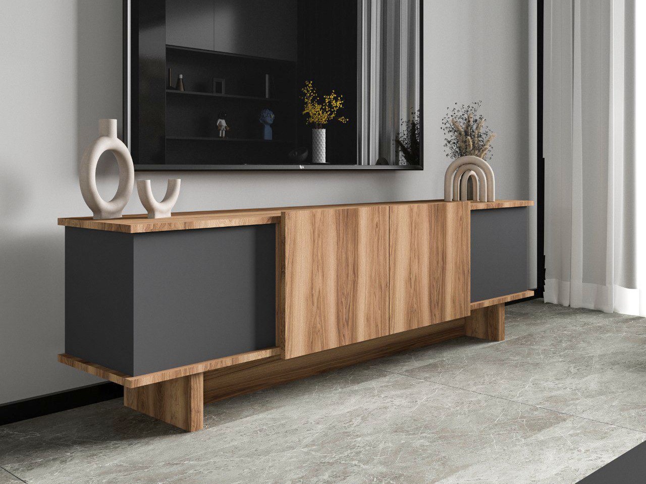 TV stol Kailua 2513 (Siva + Orah)