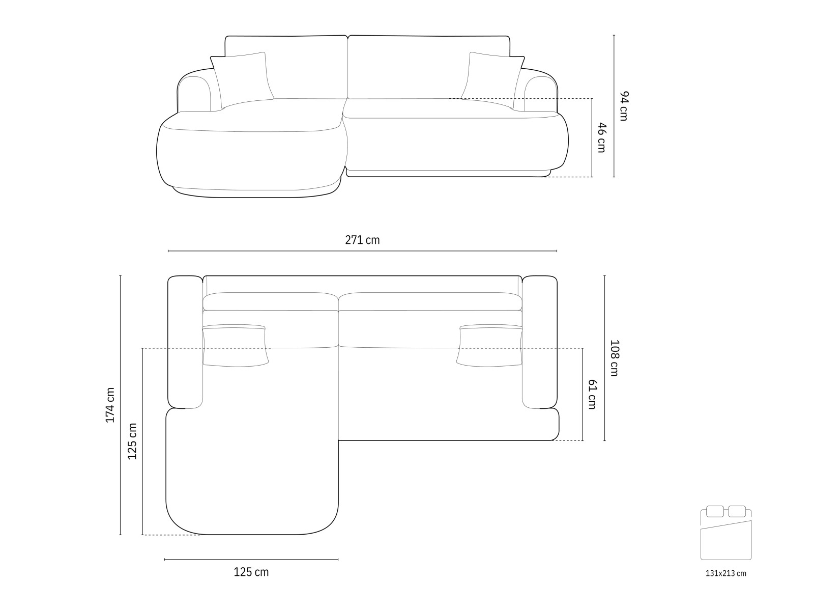 Kutna garnitura Beckley 162 (Sorella 77)
