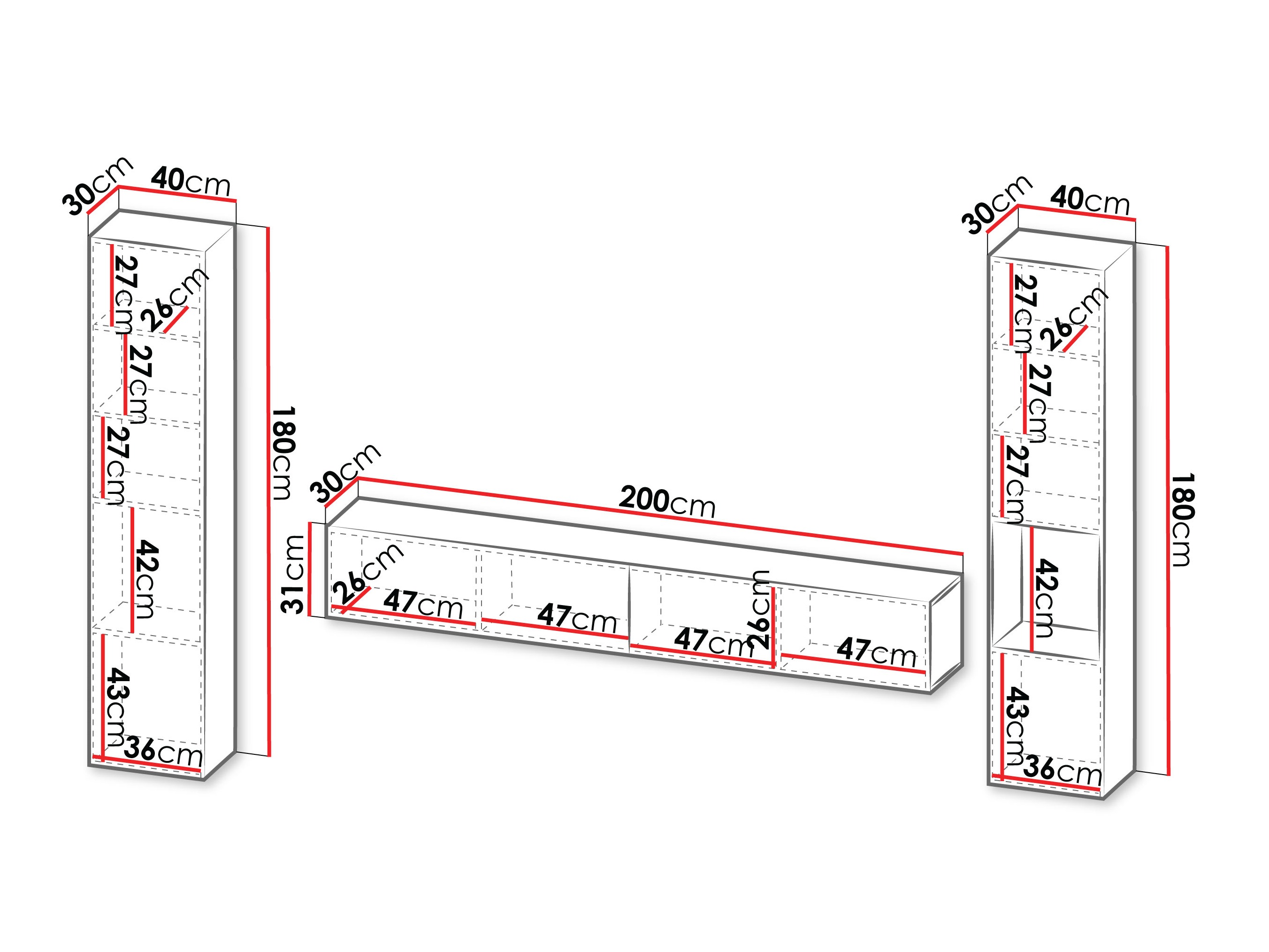 Set za dnevni boravak Species I (Kašmir)