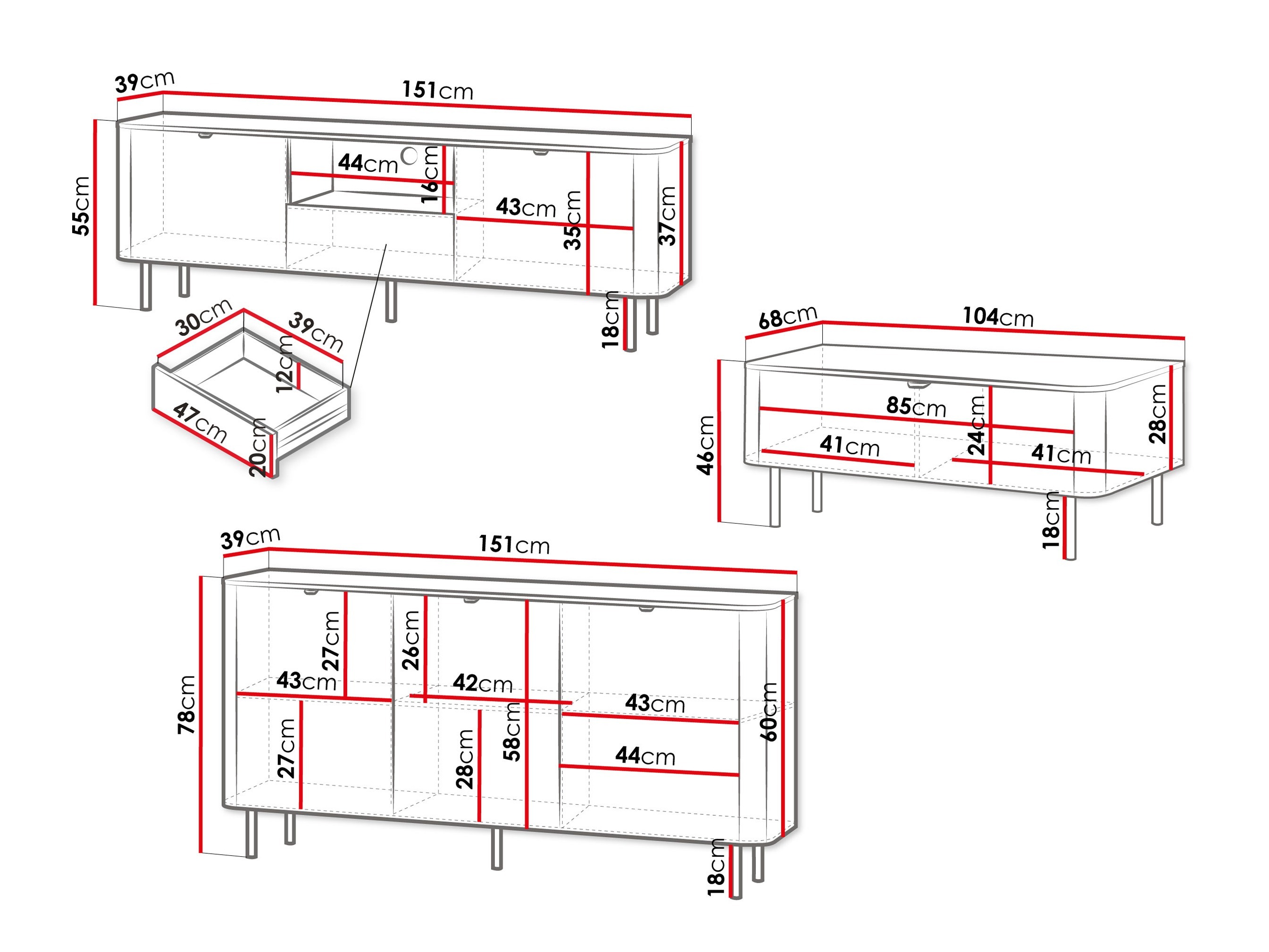 Set za dnevni boravak Epulos I