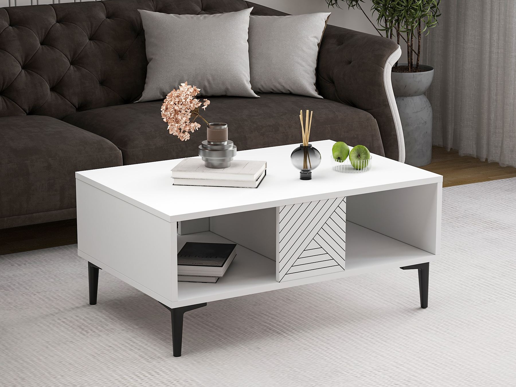 Stolić za kavu Kailua 2537 (Bijela)