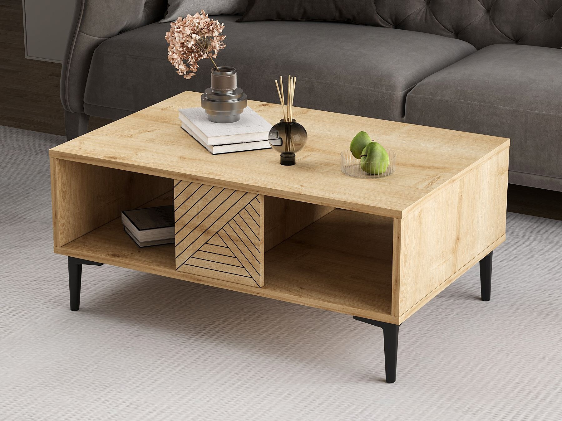 Stolić za kavu Kailua 2537 (Hrast)