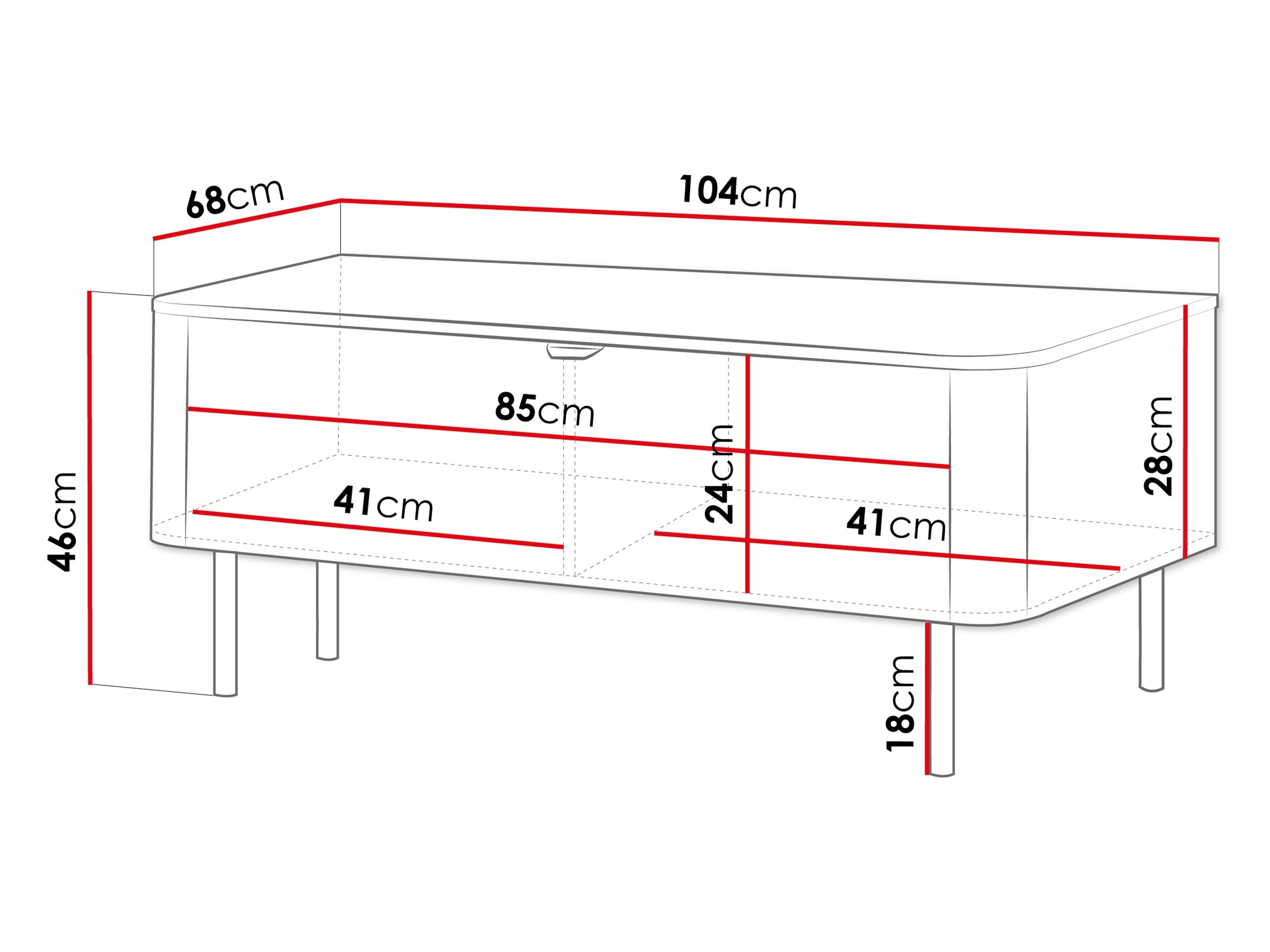 Stolić za kavu Tebeni 103