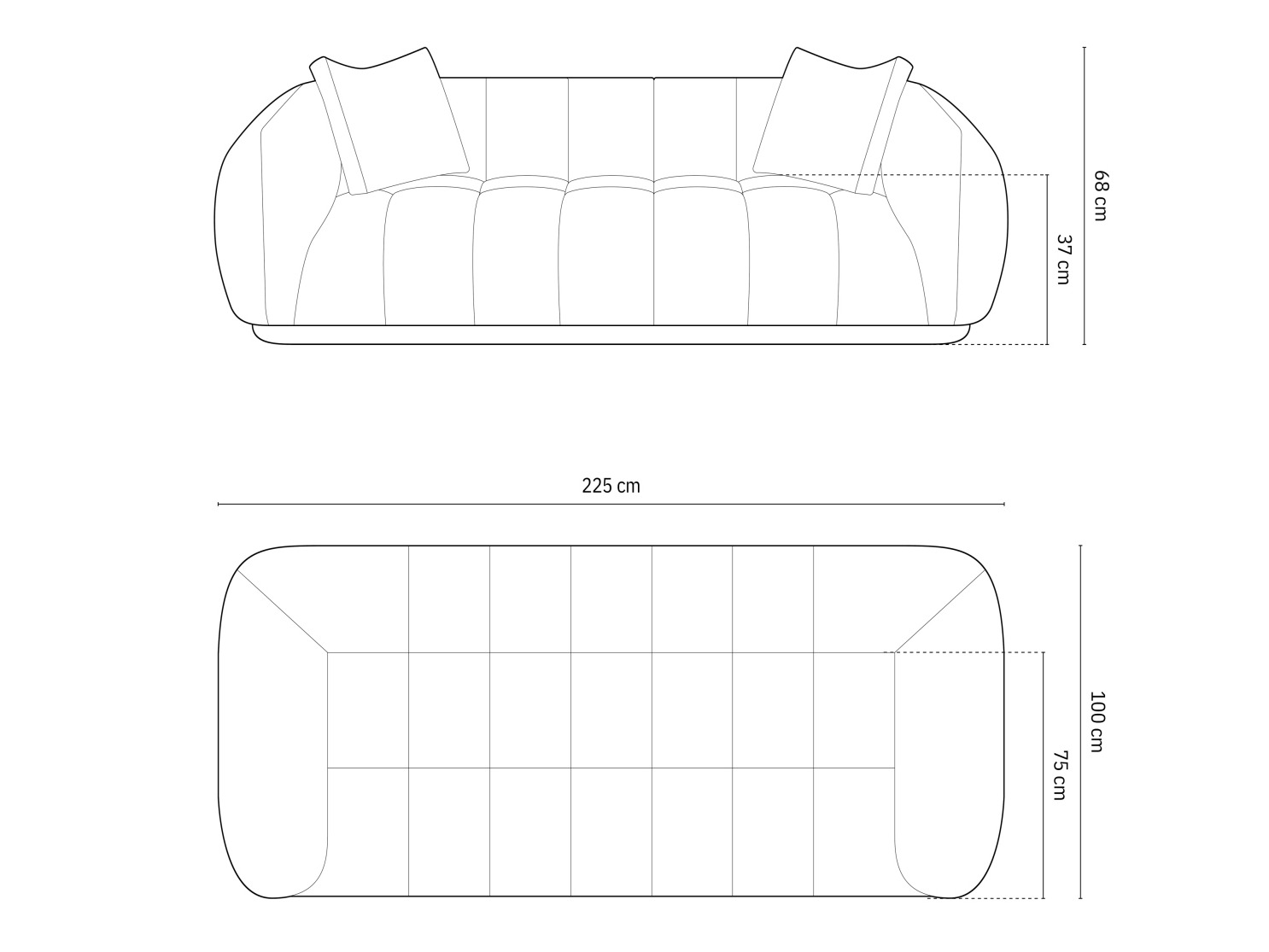 Kauč Beckley 173 (Liberty 2)