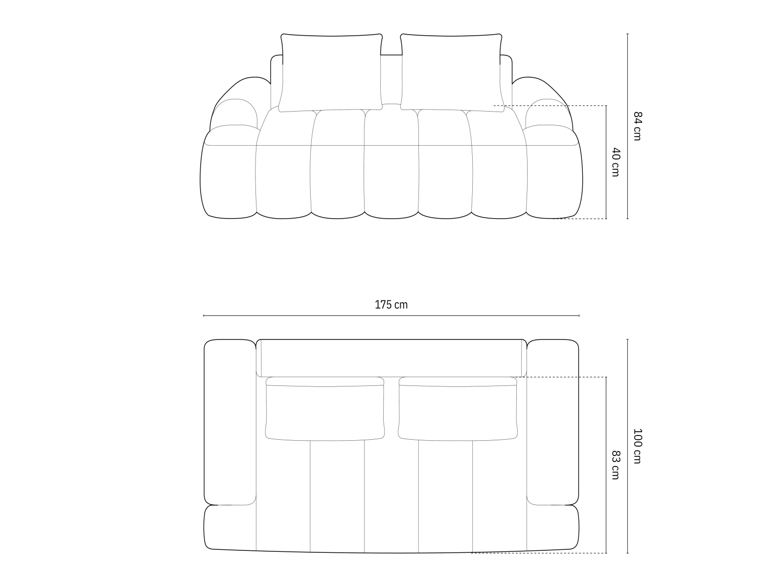 Kauč Evarelbo 100 (Bjorn 42)