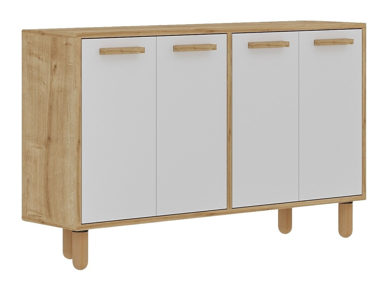 Ormarić Kailua 2542 (Bijela + Hrast)