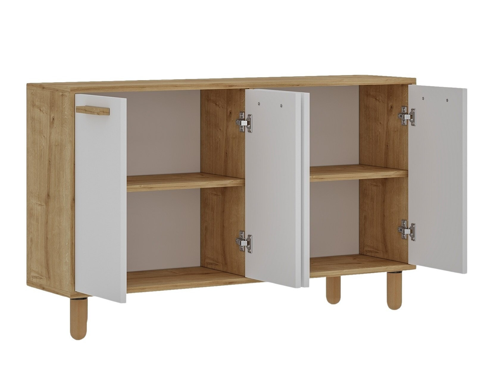 Ormarić Kailua 2542 (Bijela + Hrast)