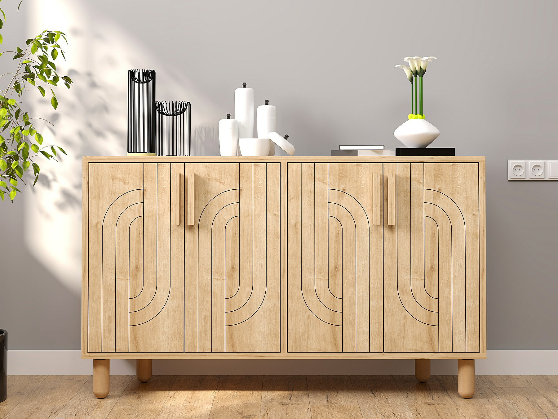 Ormarić Kailua 2544 (Hrast)