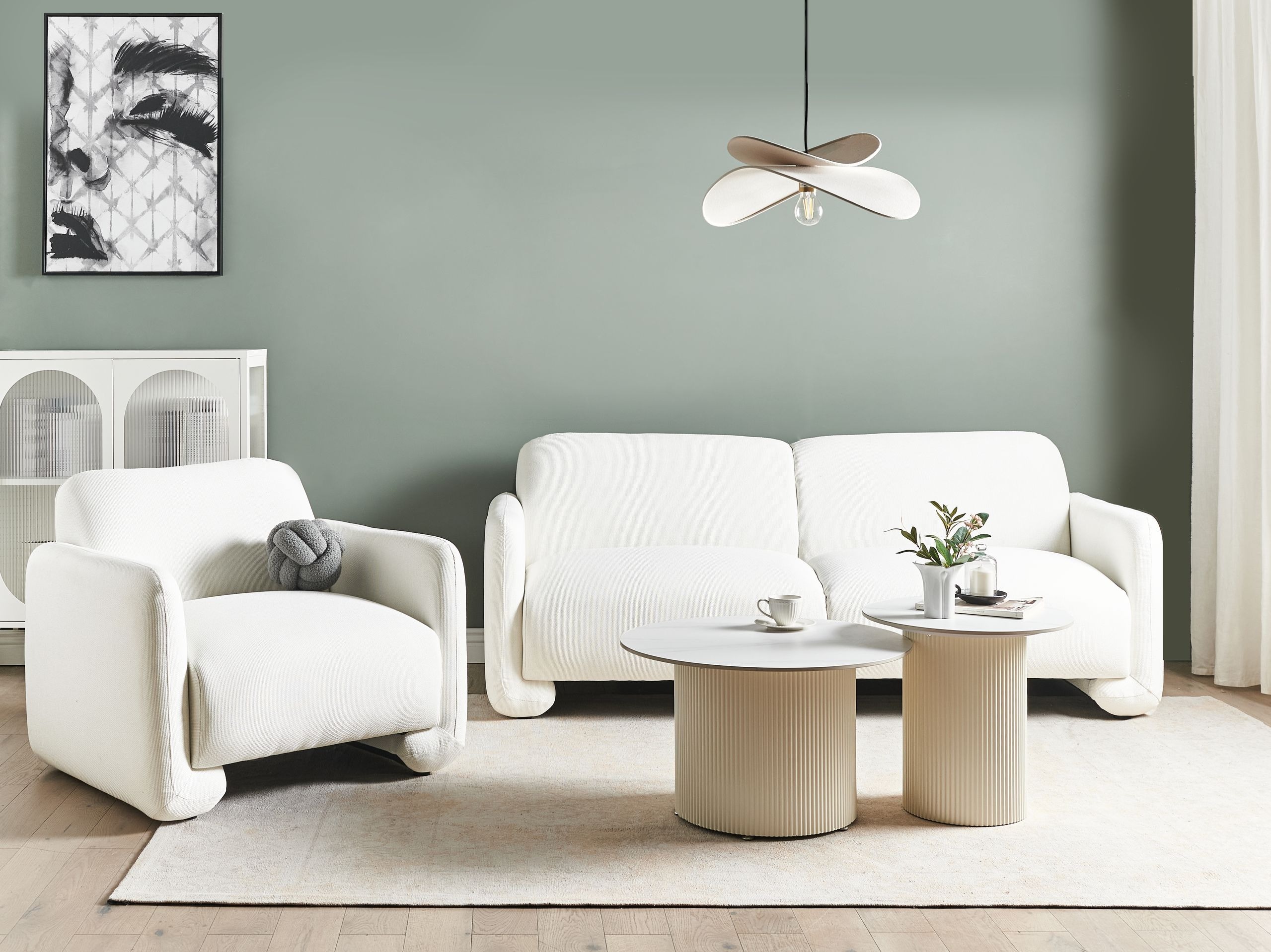 Fotelja Berwyn 2701 (Bijela)