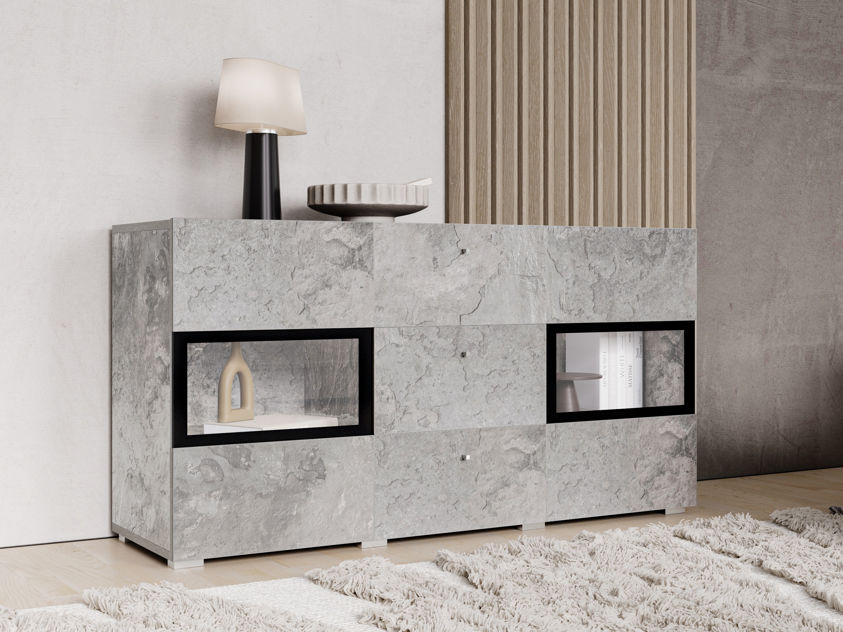 Komoda Serodeu 101 (Boja betona)