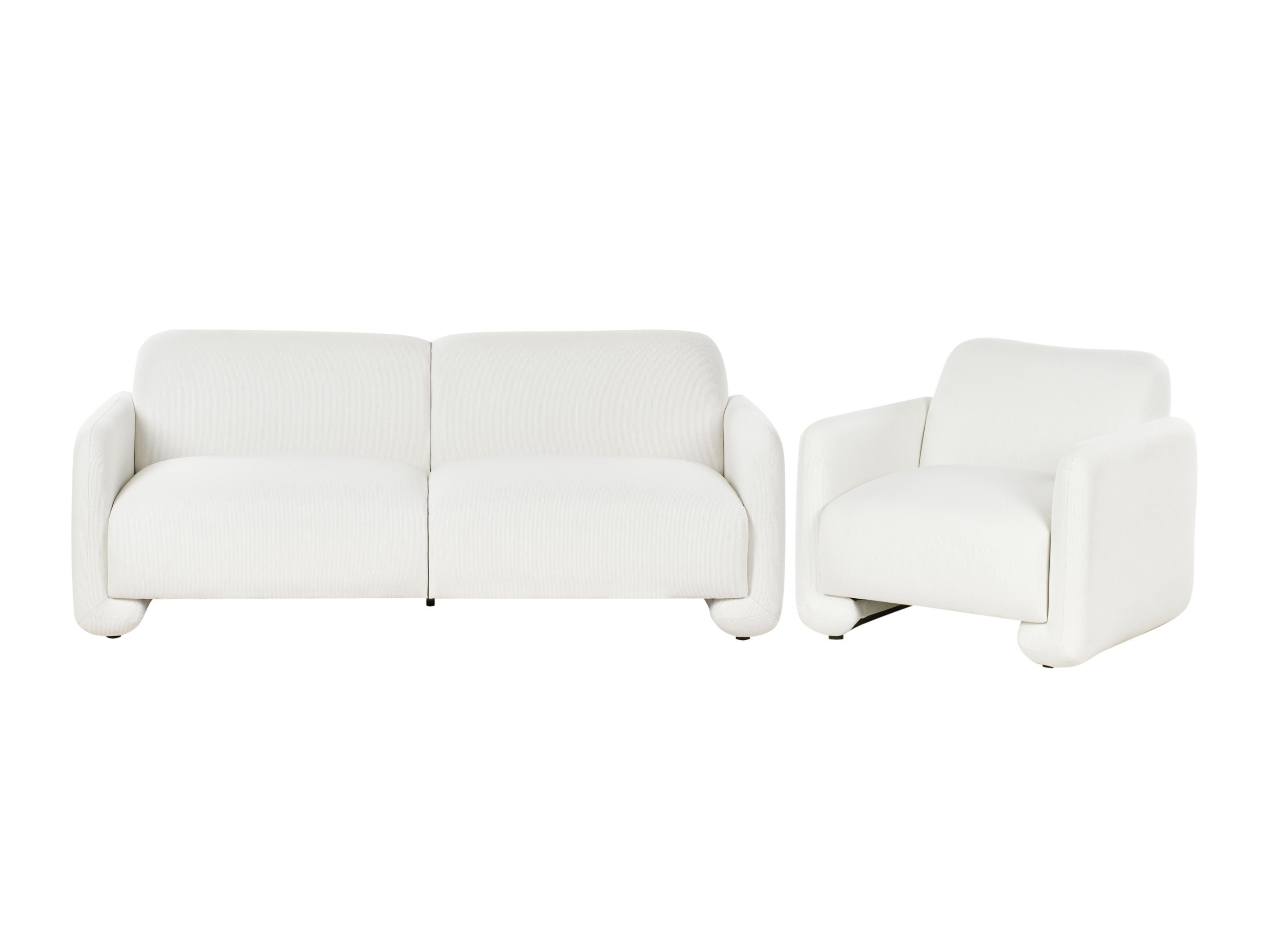 Tapecirani namještaj Berwyn 2703 (Bijela)