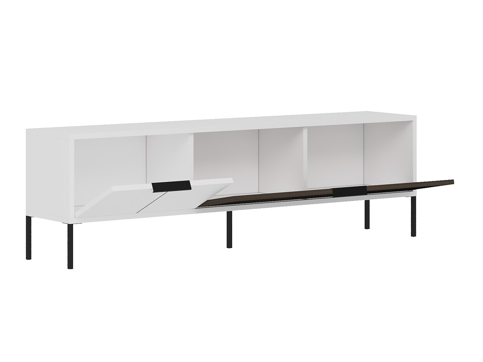 TV stol Kailua 2550 (Bijela + Orah)