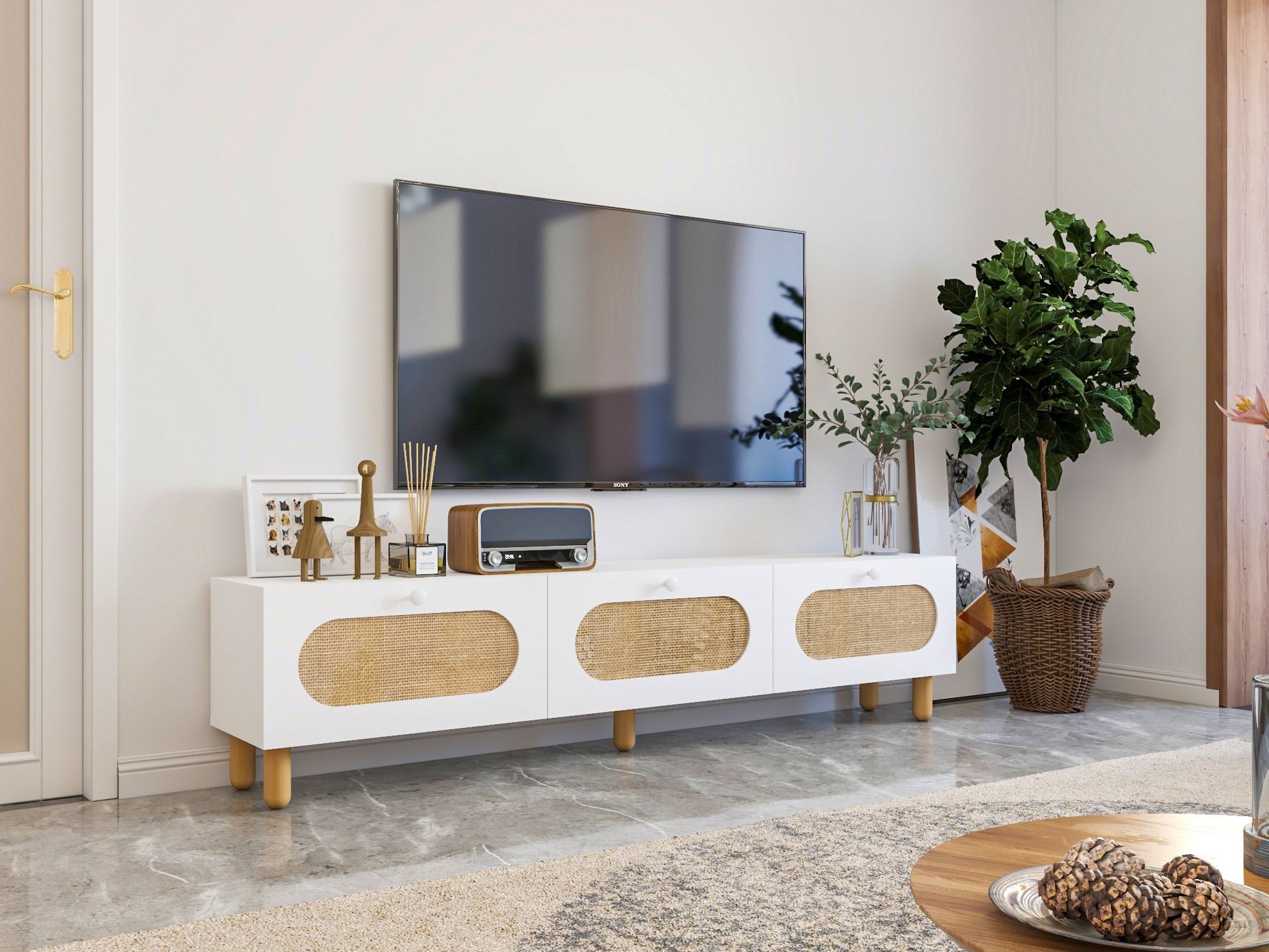 TV stol Kailua 2554 (Bijela)