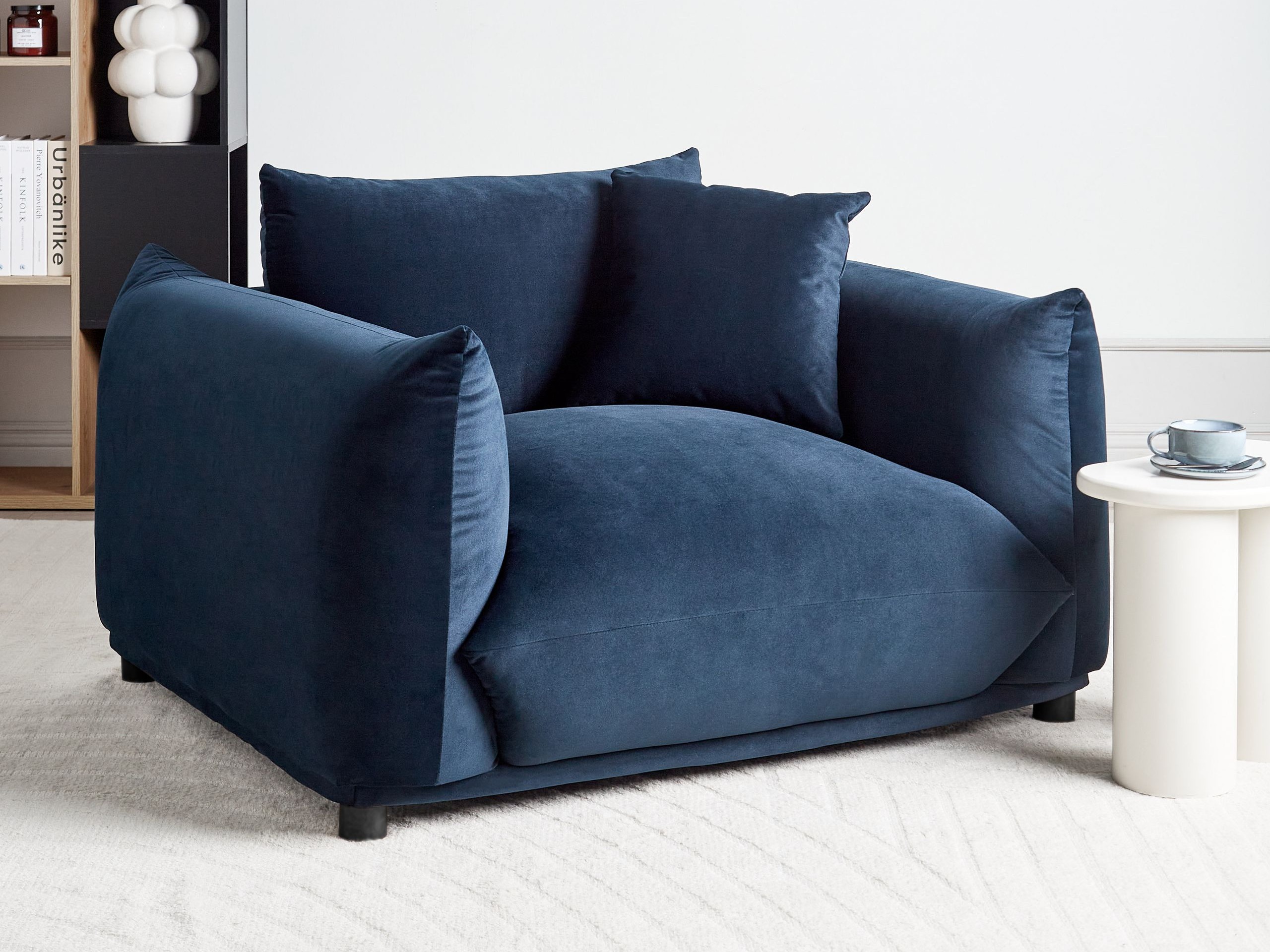 Fotelja Berwyn 2567 (Tamno plava)