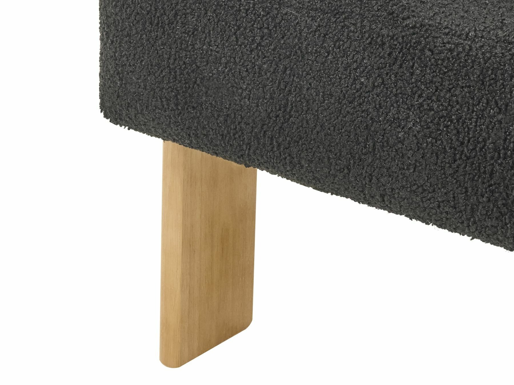 Fotelja Berwyn 2708 (Crna + Svijetlo drvo)