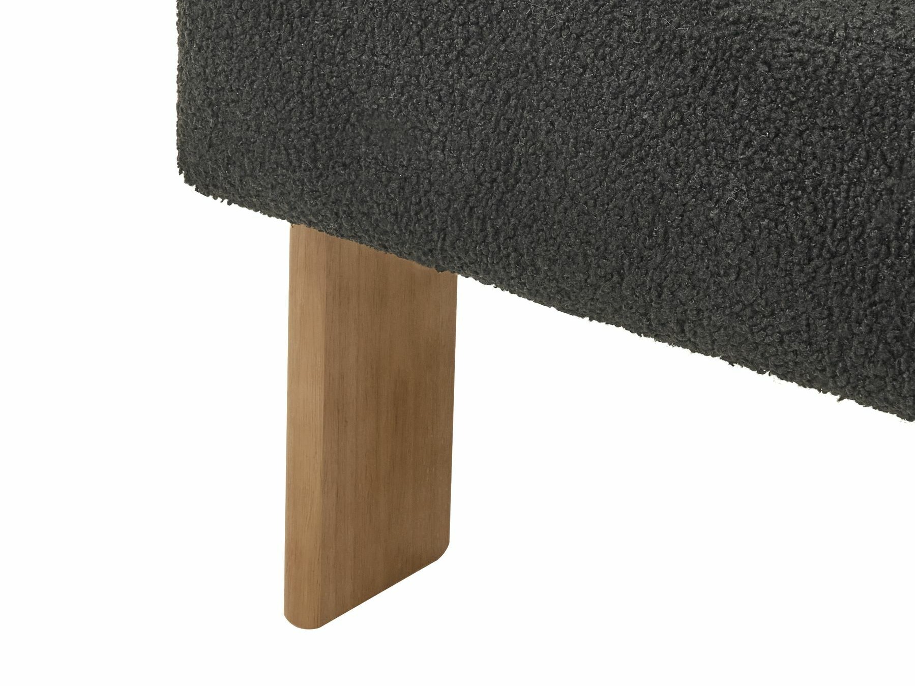 Fotelja Berwyn 2708 (Crna + Tamno drvo)