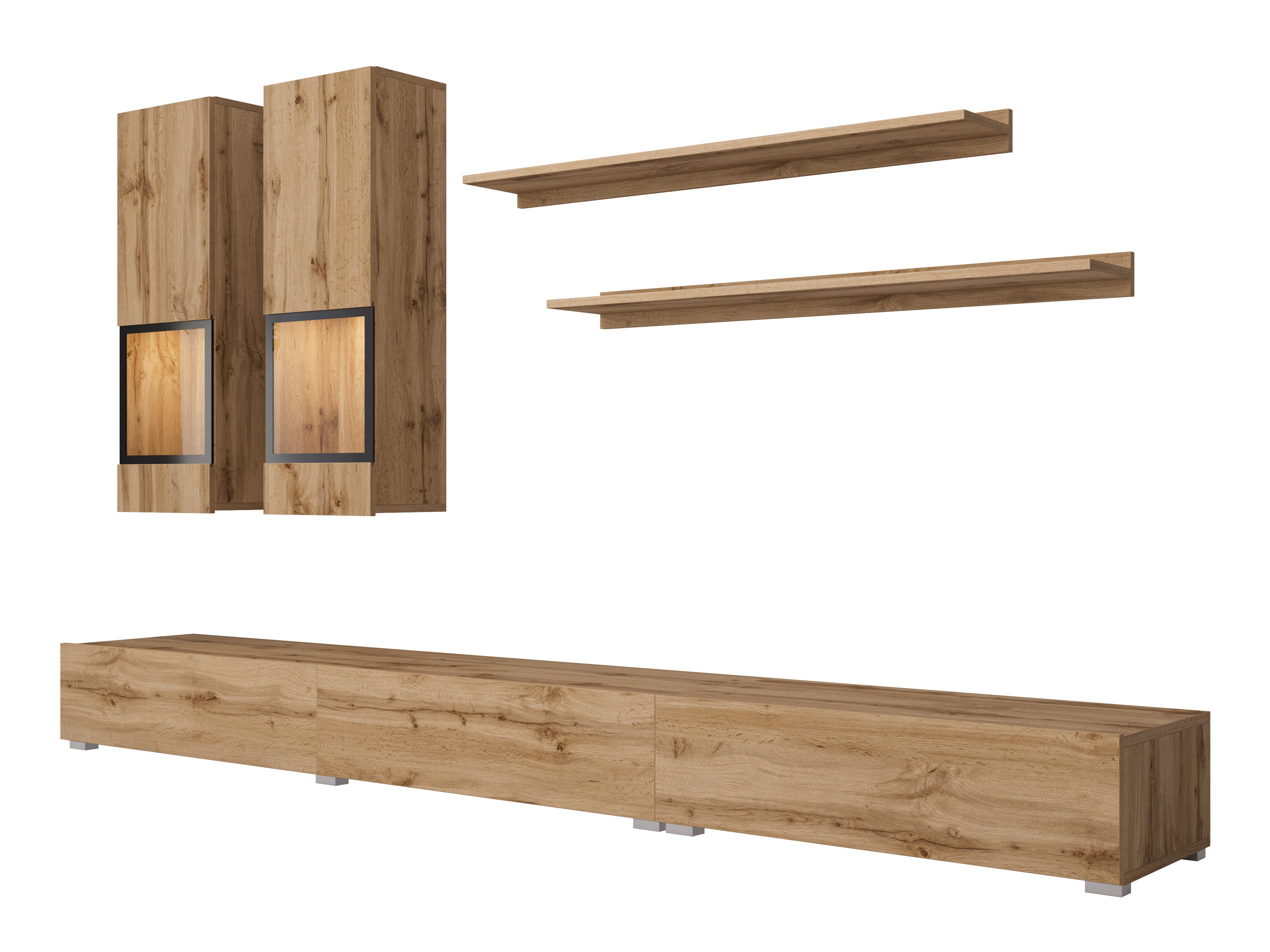 Set za dnevni boravak Serodeu 100 (Hrast Wotan)