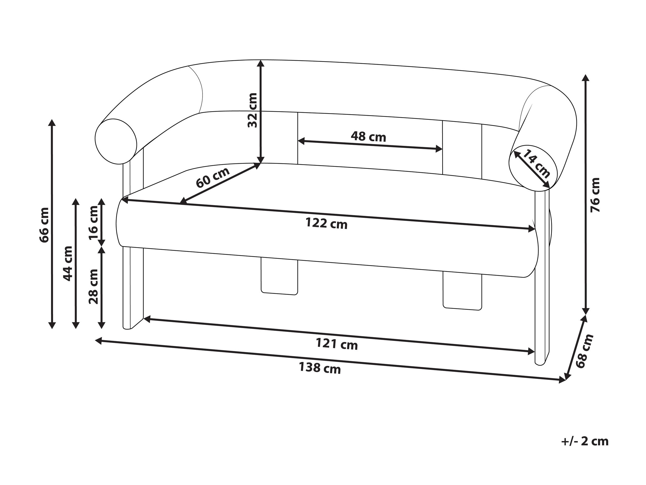 Tapecirana klupa Berwyn 2709 (Zelena + Svijetlo drvo)