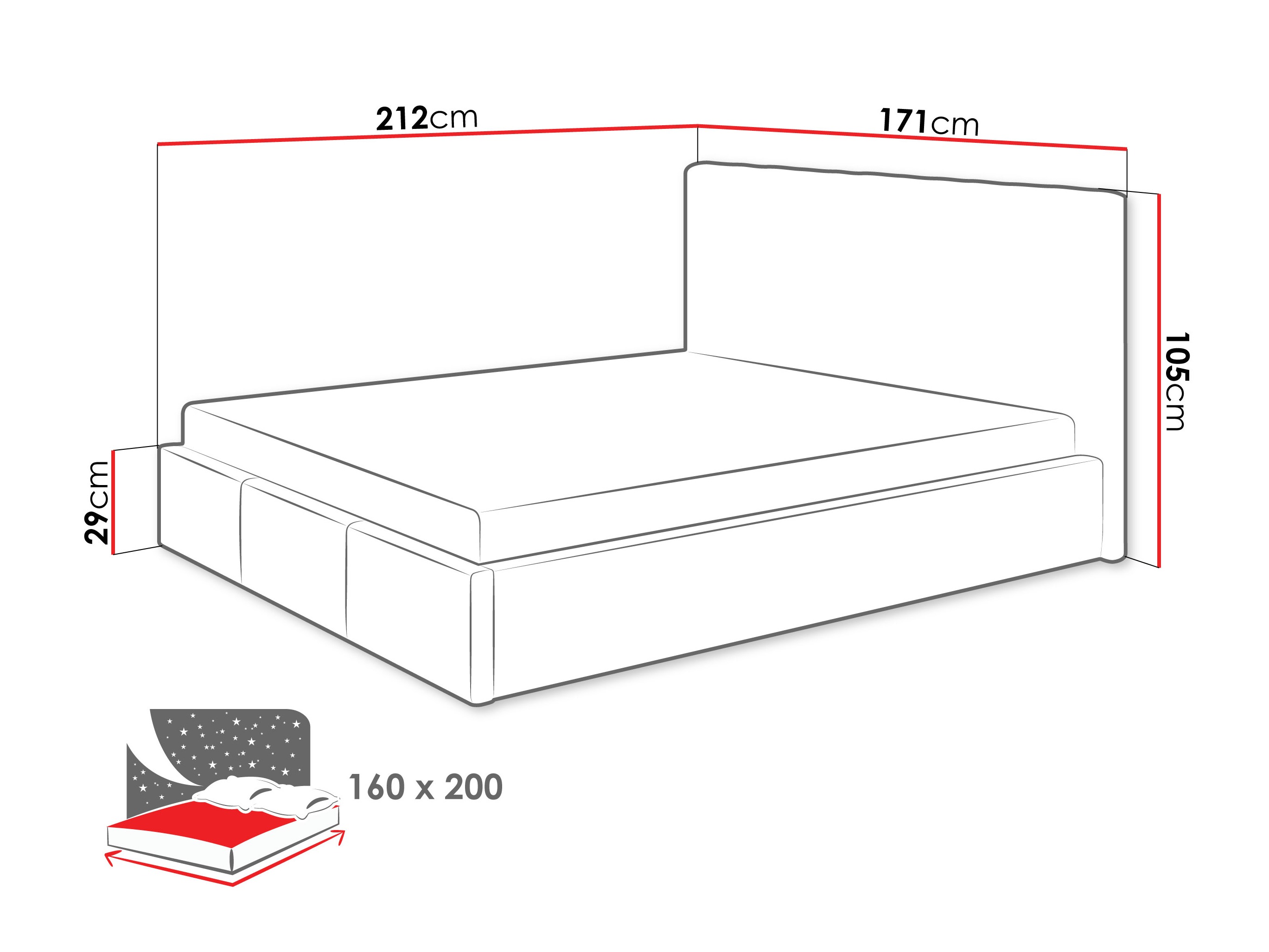 Krevet ComfiDream Fenara II (Fresh 32)