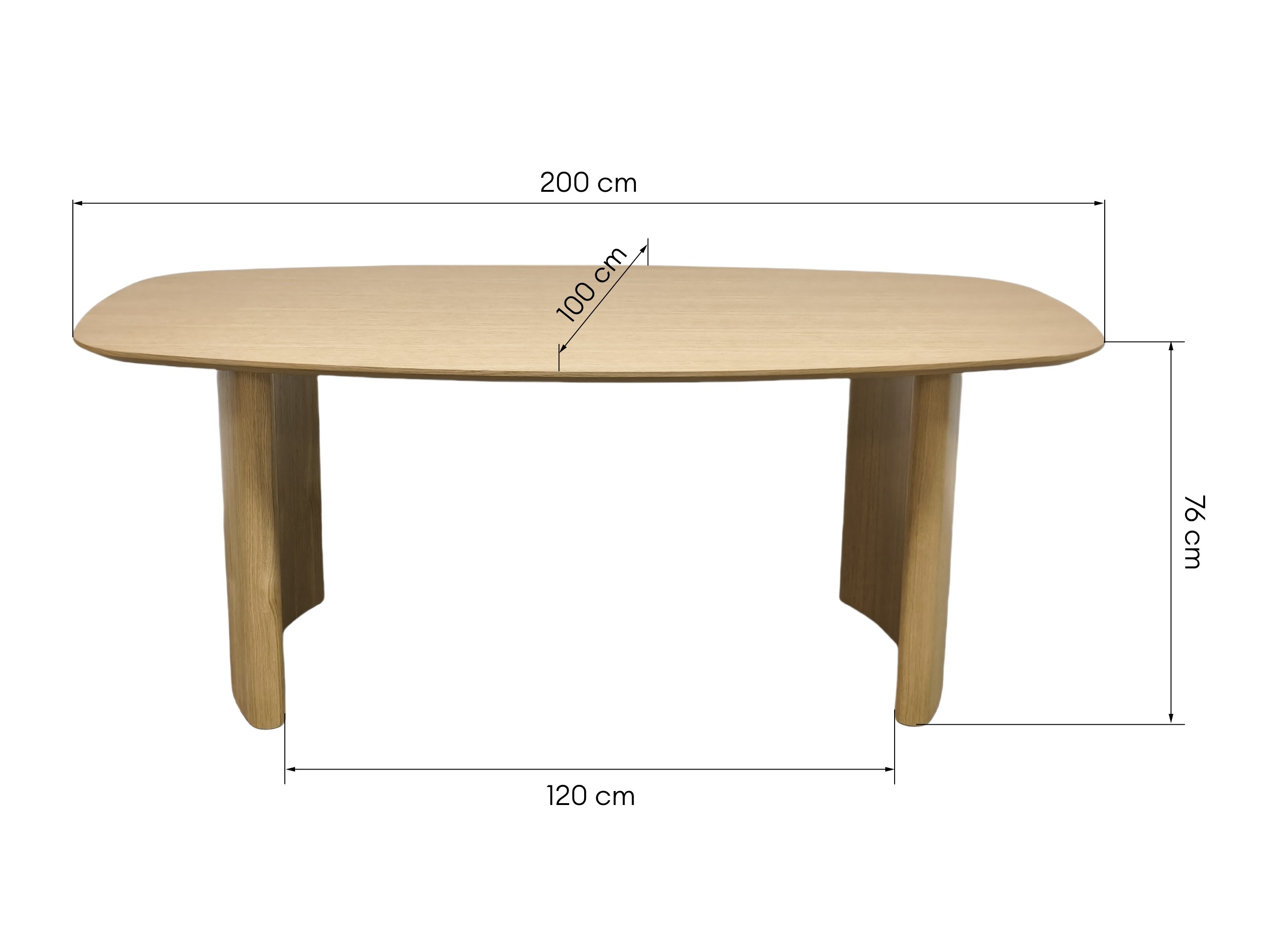 Stol Burleson 290 (Hrast)