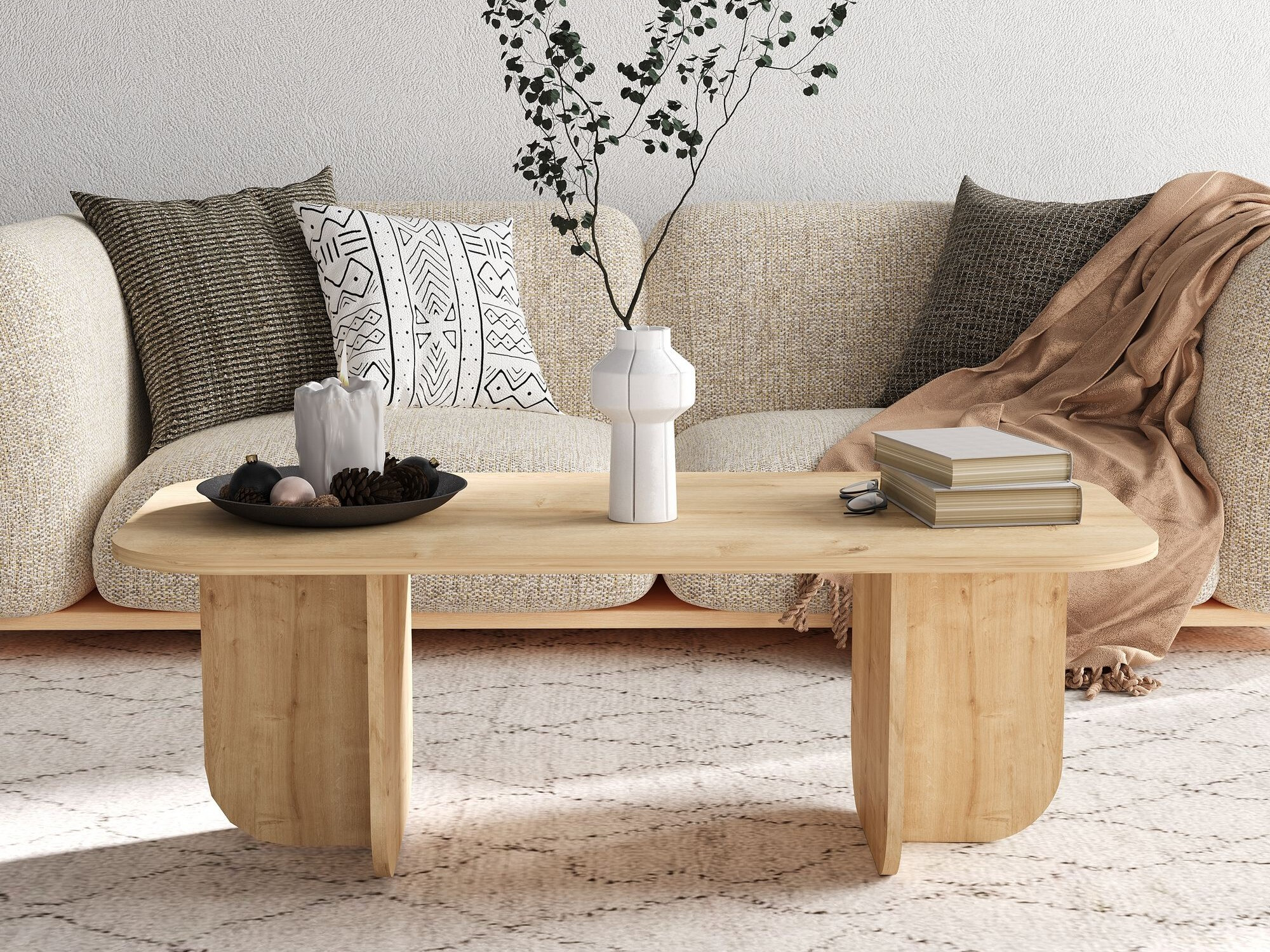 Stolić za kavu Kailua 2560 (Hrast)