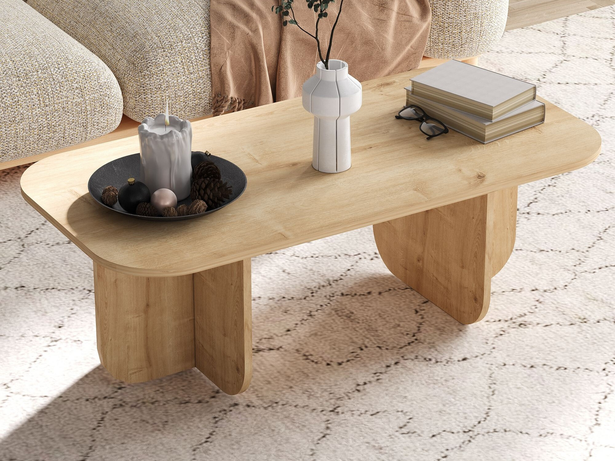 Stolić za kavu Kailua 2560 (Hrast)