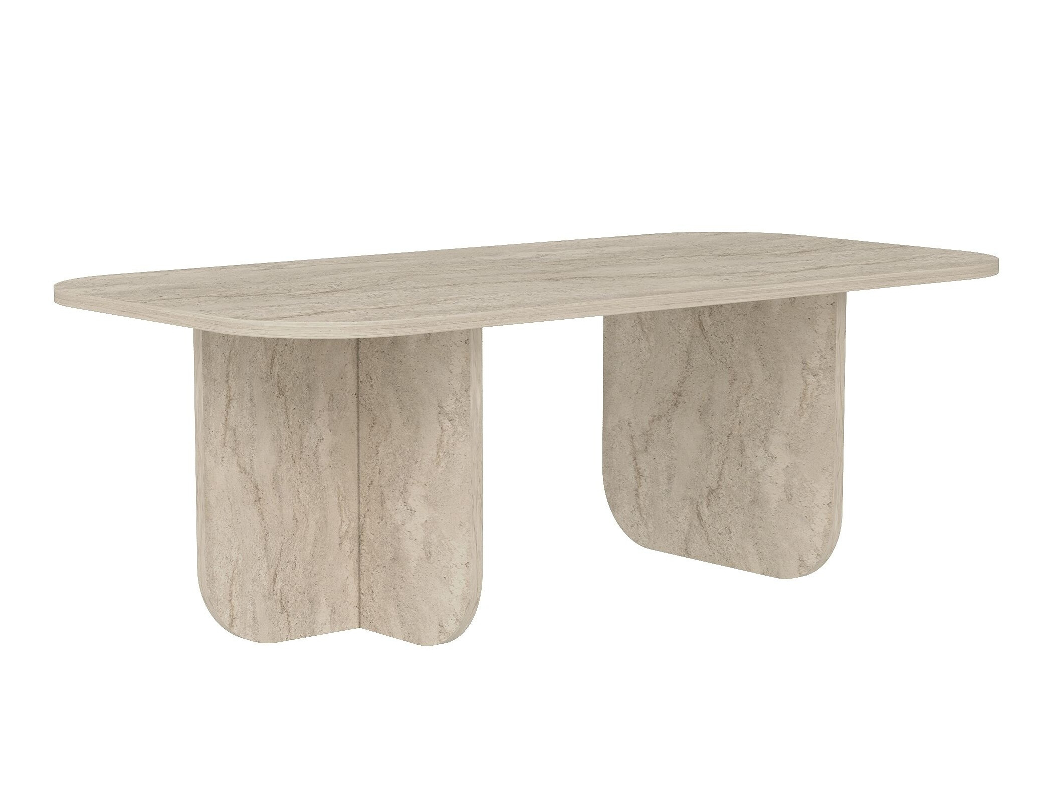 Stolić za kavu Kailua 2560 (Svijetla Travertine)