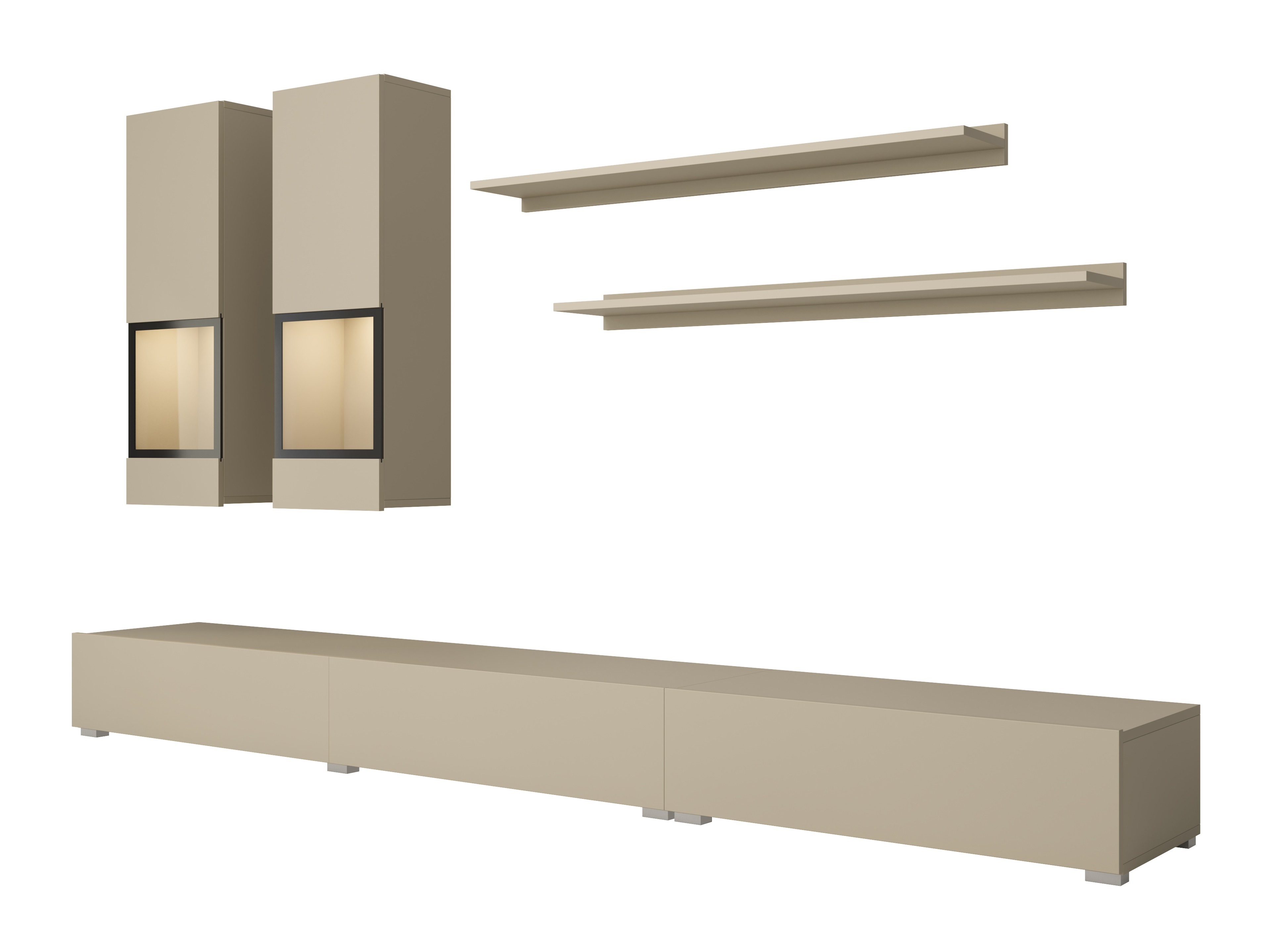 Set za dnevni boravak Serodeu 100 (Bež)