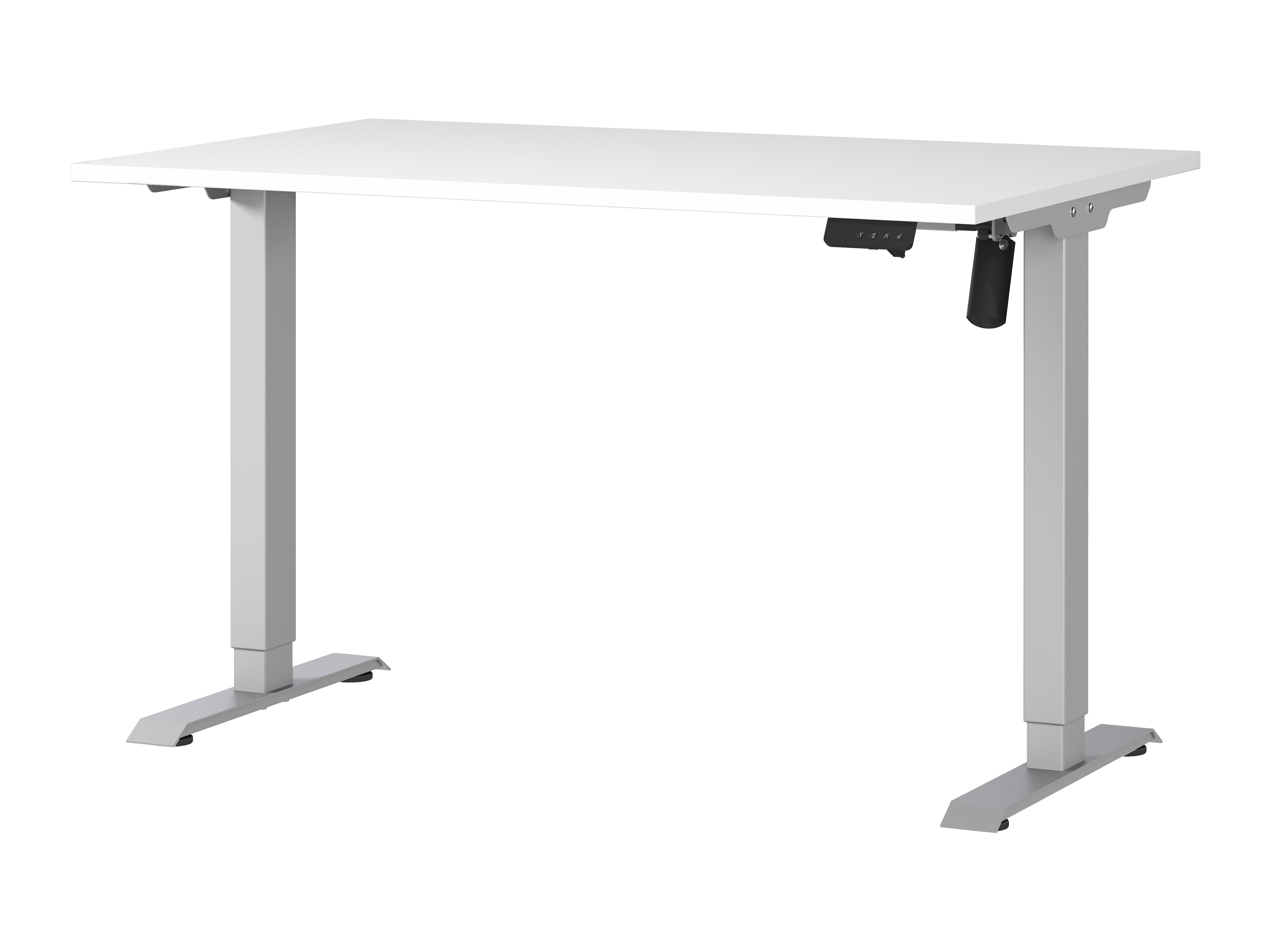 Radni stol podesiv po visini Lartesi 115 (Bijela + Srebrna)