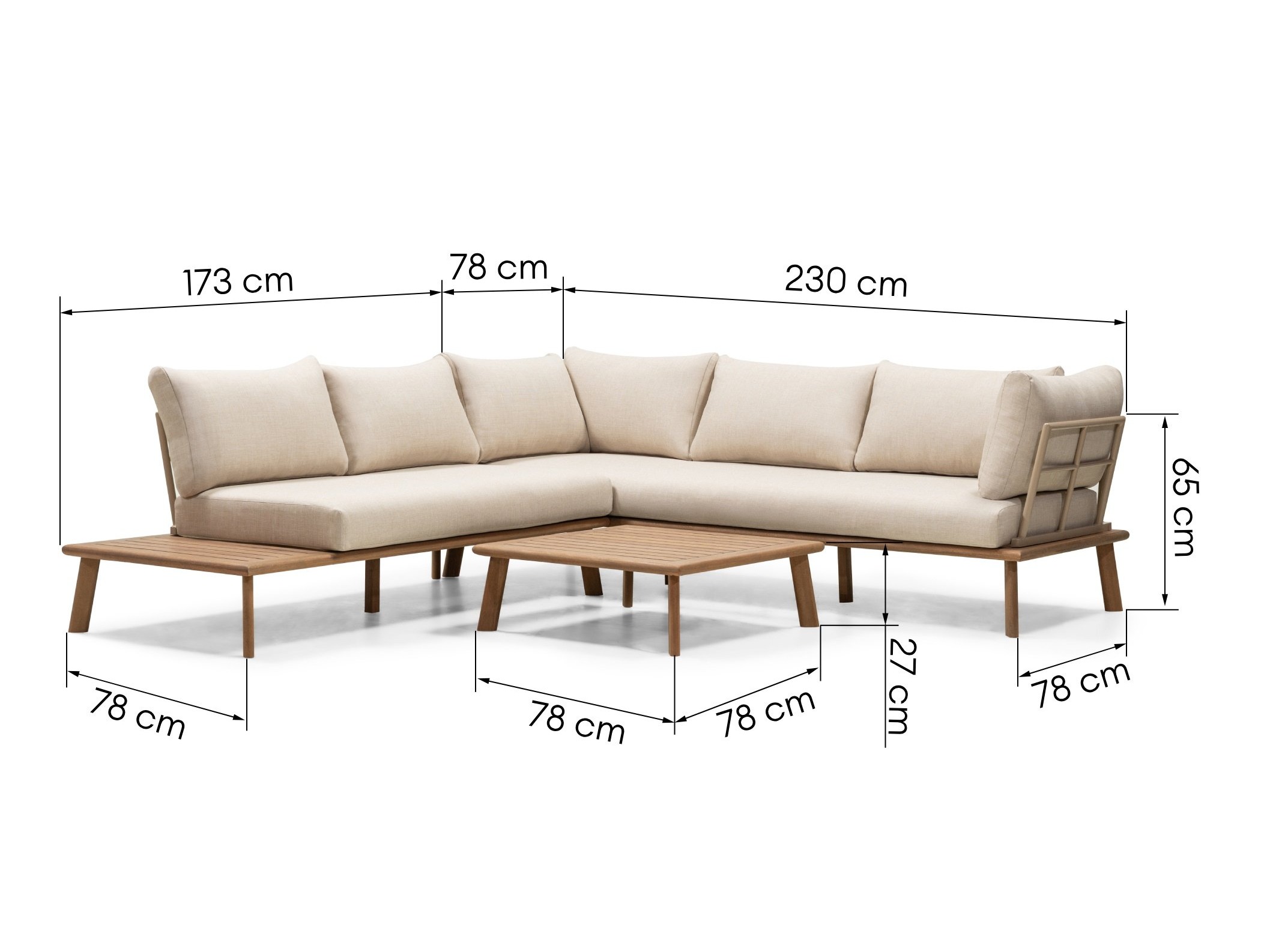 Set vrtnog namještaja Burleson 304