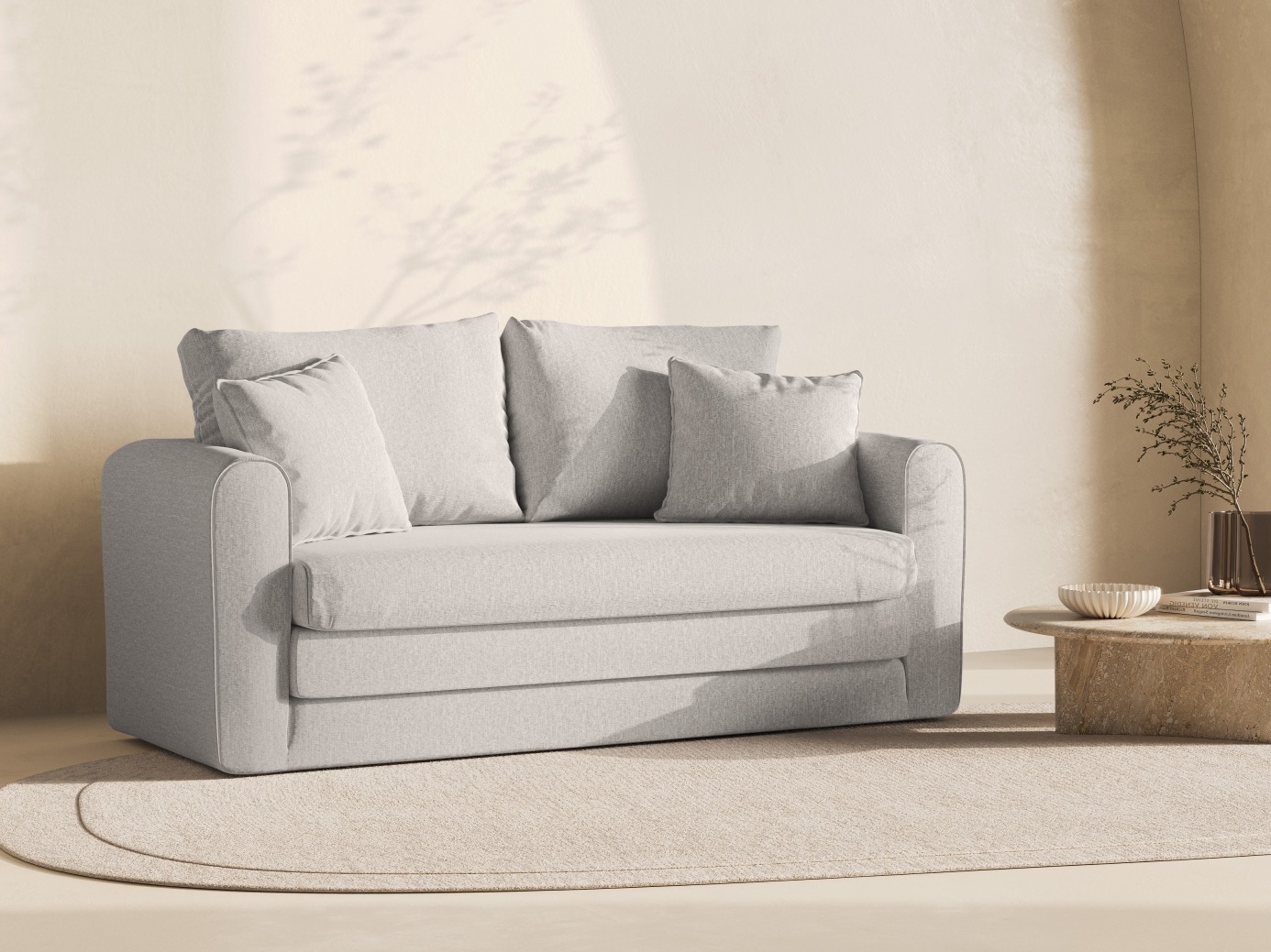 Kauč na razvlačenje Beckley 101 (Solid 80)