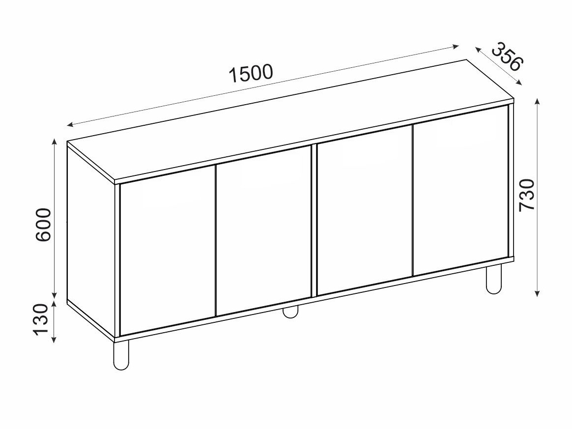 Ormarić Kailua 2568