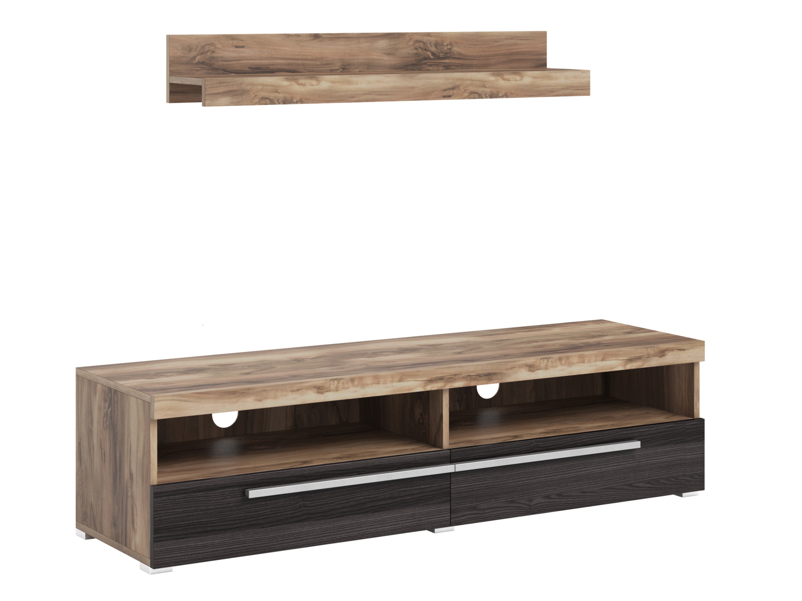 TV stol Austin 239 (Orah + Tamni hrast)