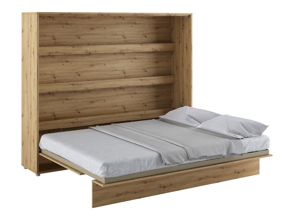 Zidni krevet Concept Pro Lenart Levfere 115 (Hrast Artisan)