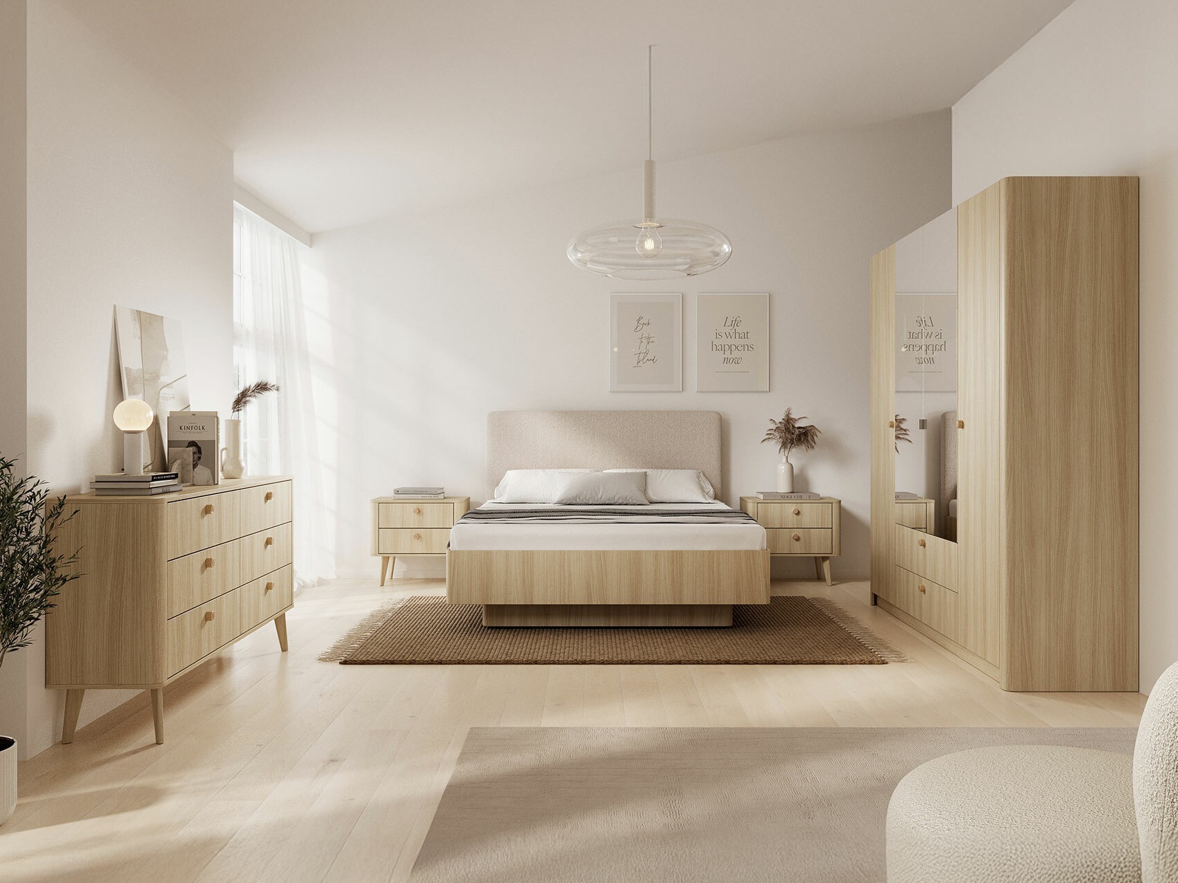 Set za spavaću sobu Odesonu 106