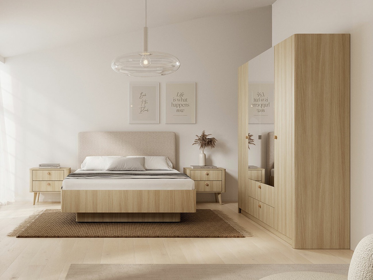 Set za spavaću sobu Odesonu 106