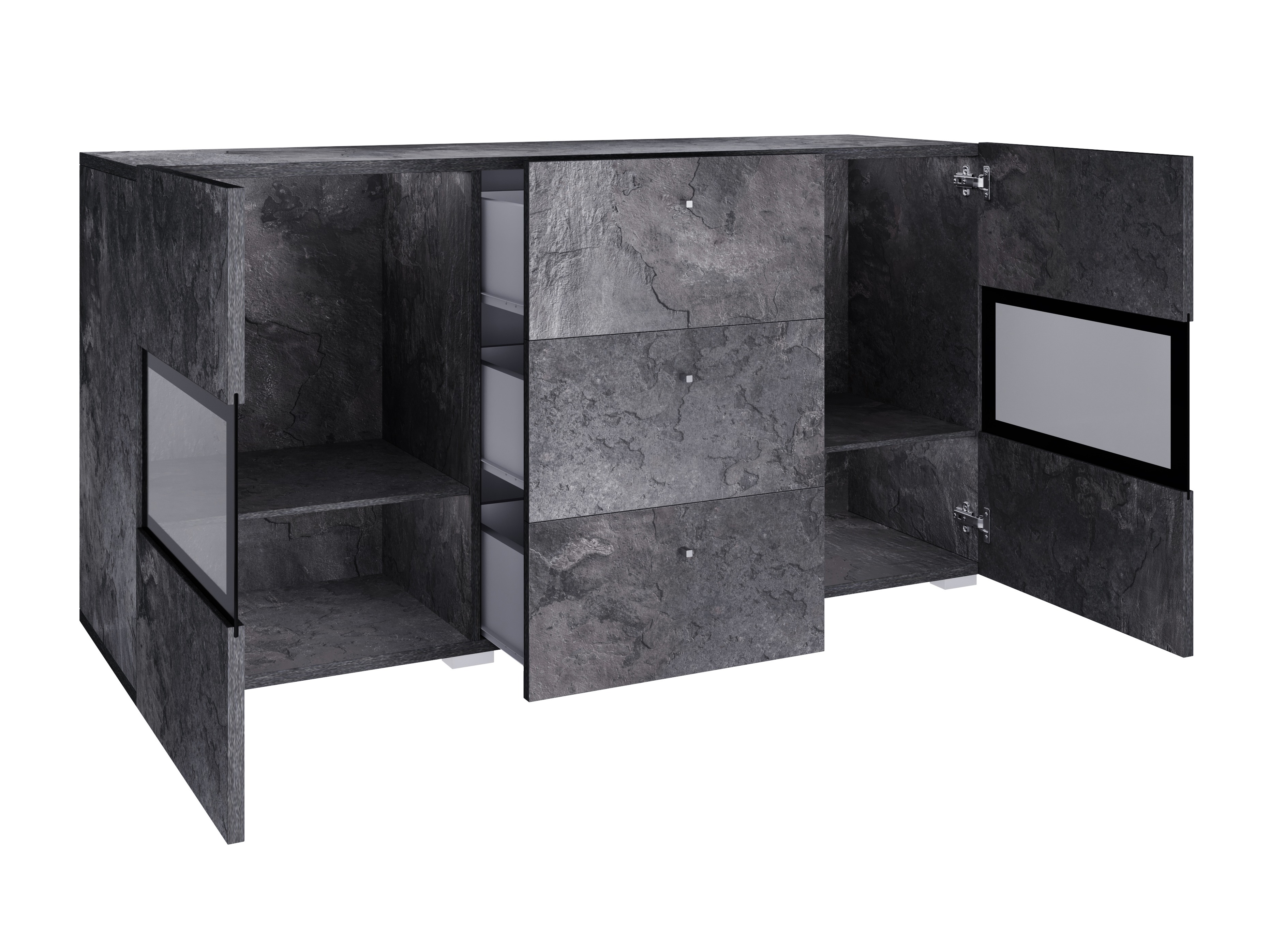 Komoda Serodeu 101 (Tamni beton)