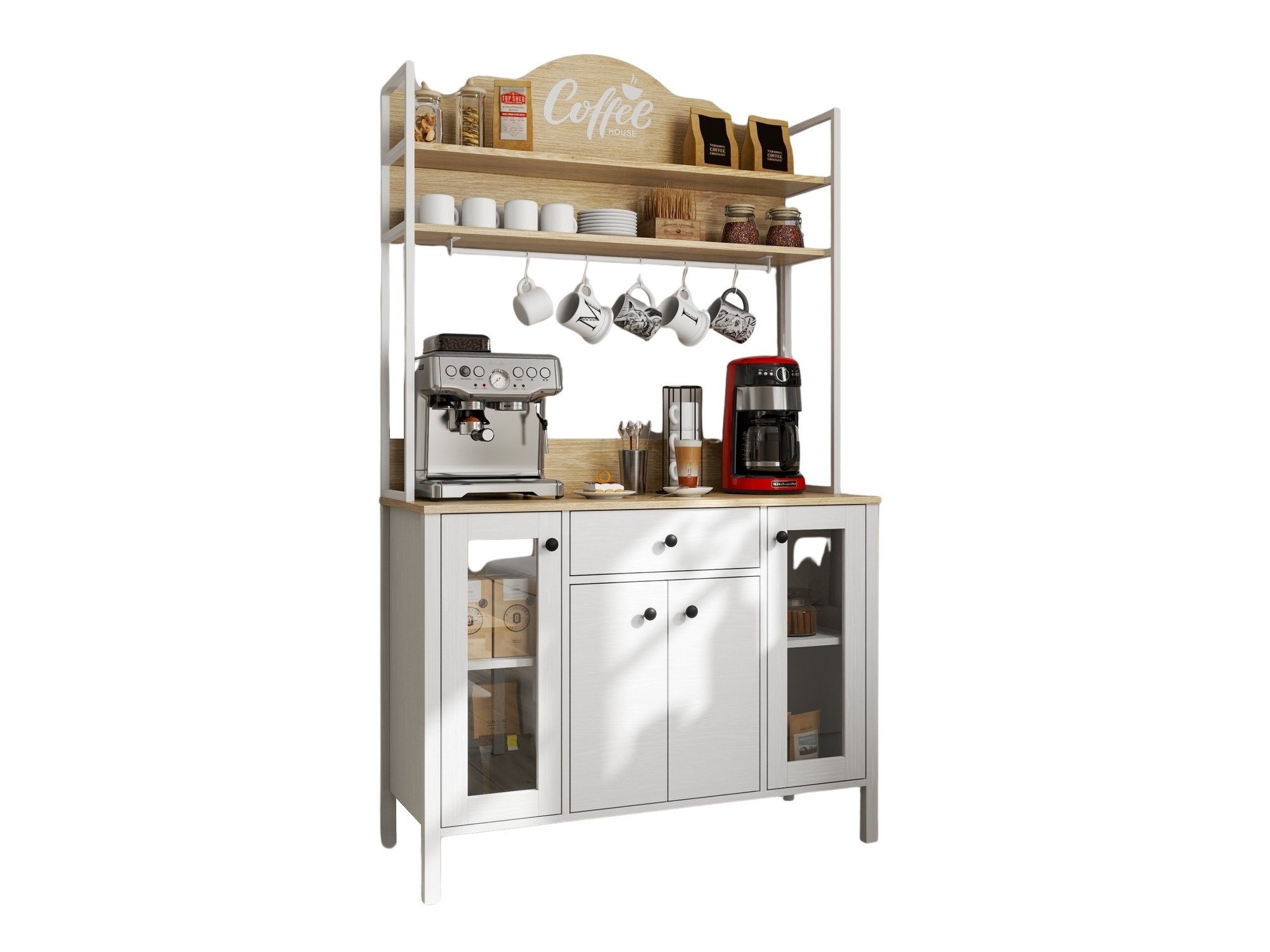 Multifunkcionalni namještaj Ophfela 148 (Bijela)