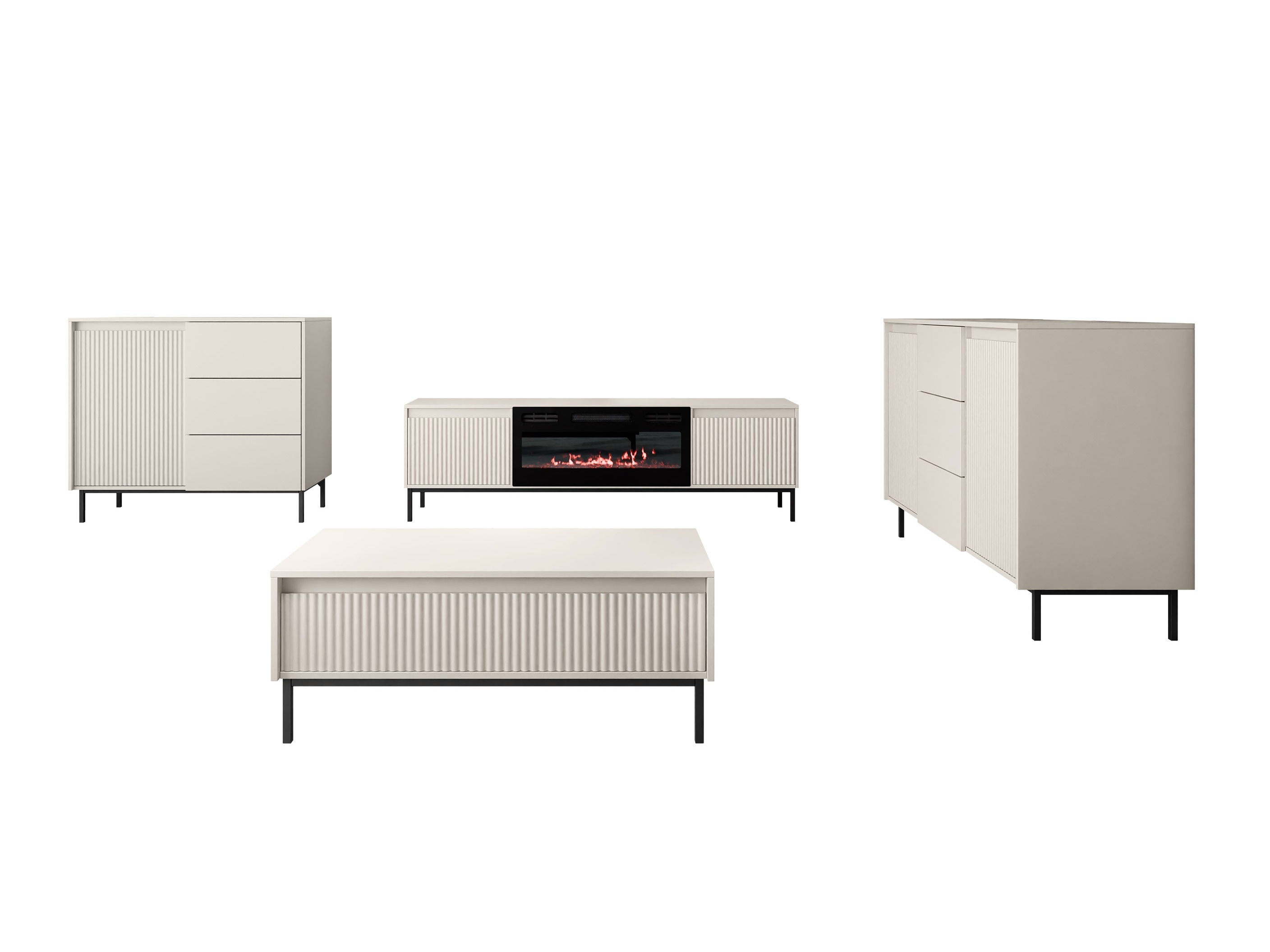 Set za dnevni boravak Comfivo Delruva 109 (Kašmir)