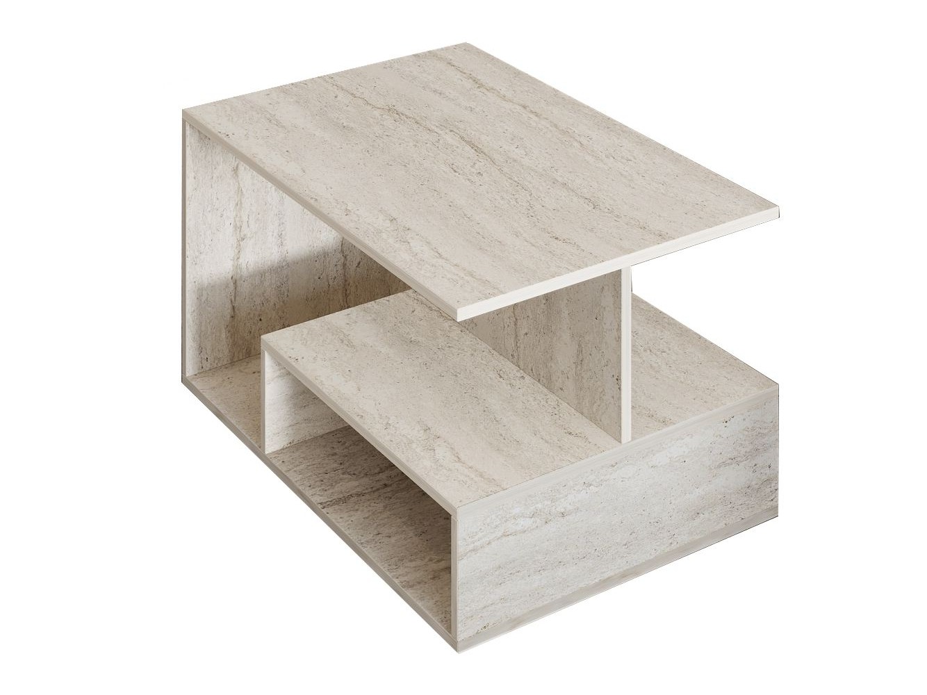 Stolić za kavu Kailua 1810 (Svijetli travertin)