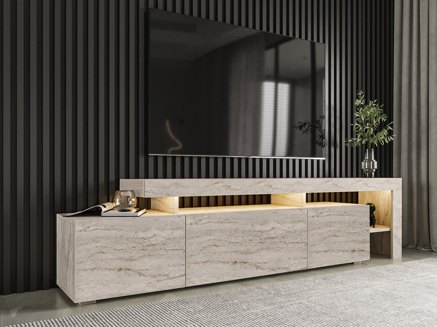 TV stol Kailua 292 (Svijetli travertin)