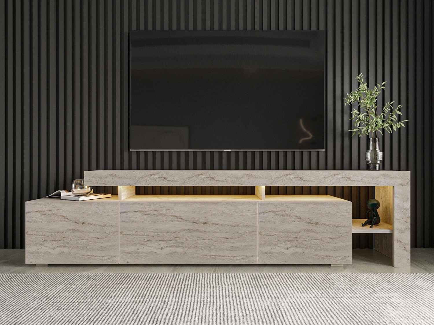 TV stol Kailua 292 (Svijetli travertin)