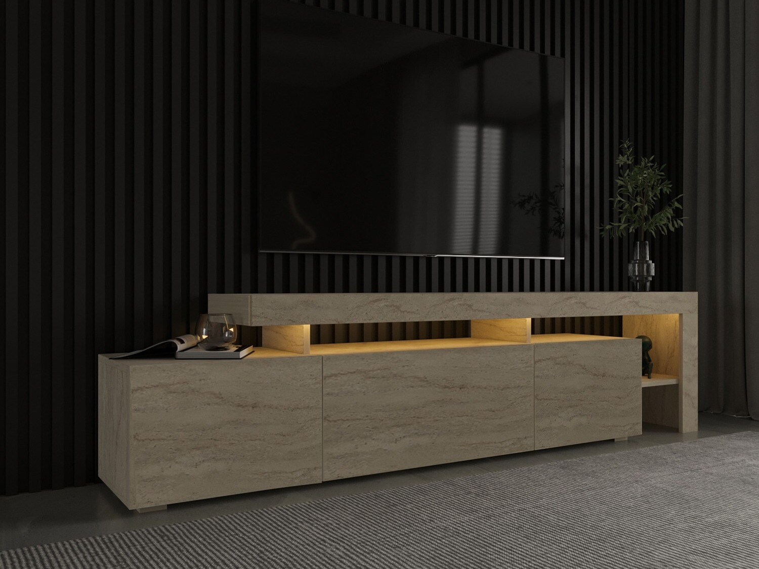 TV stol Kailua 292 (Svijetli travertin)