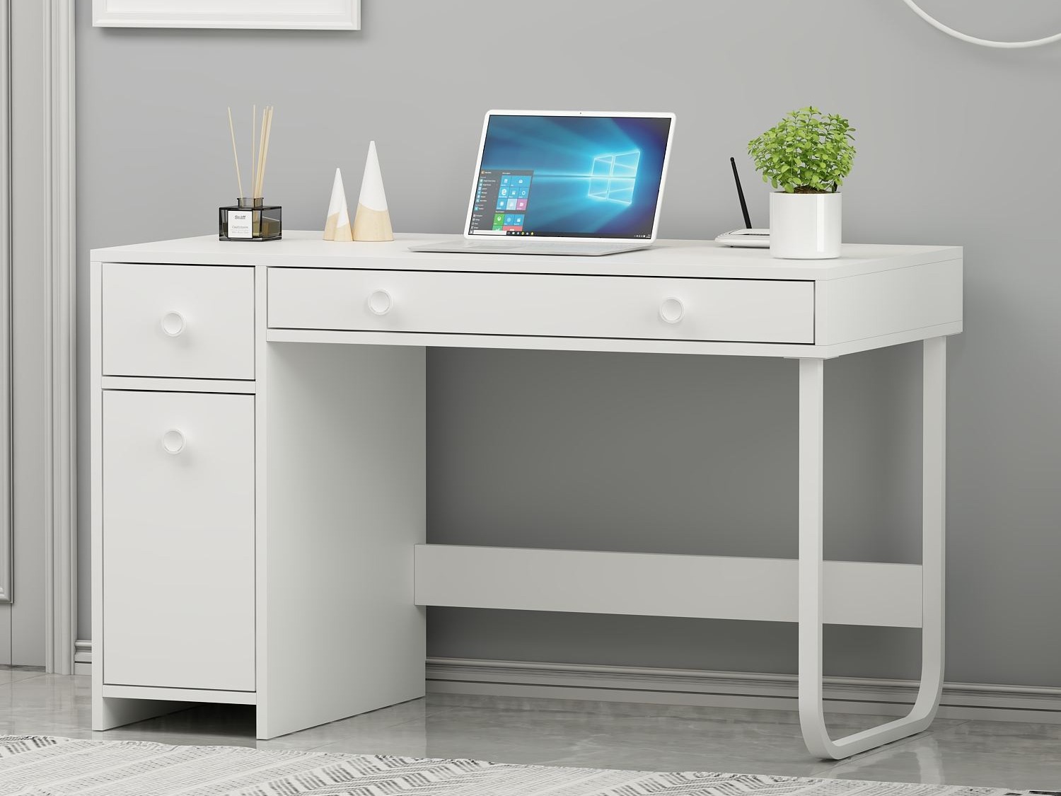 Uredski stol Kailua 2583 (Bijela)