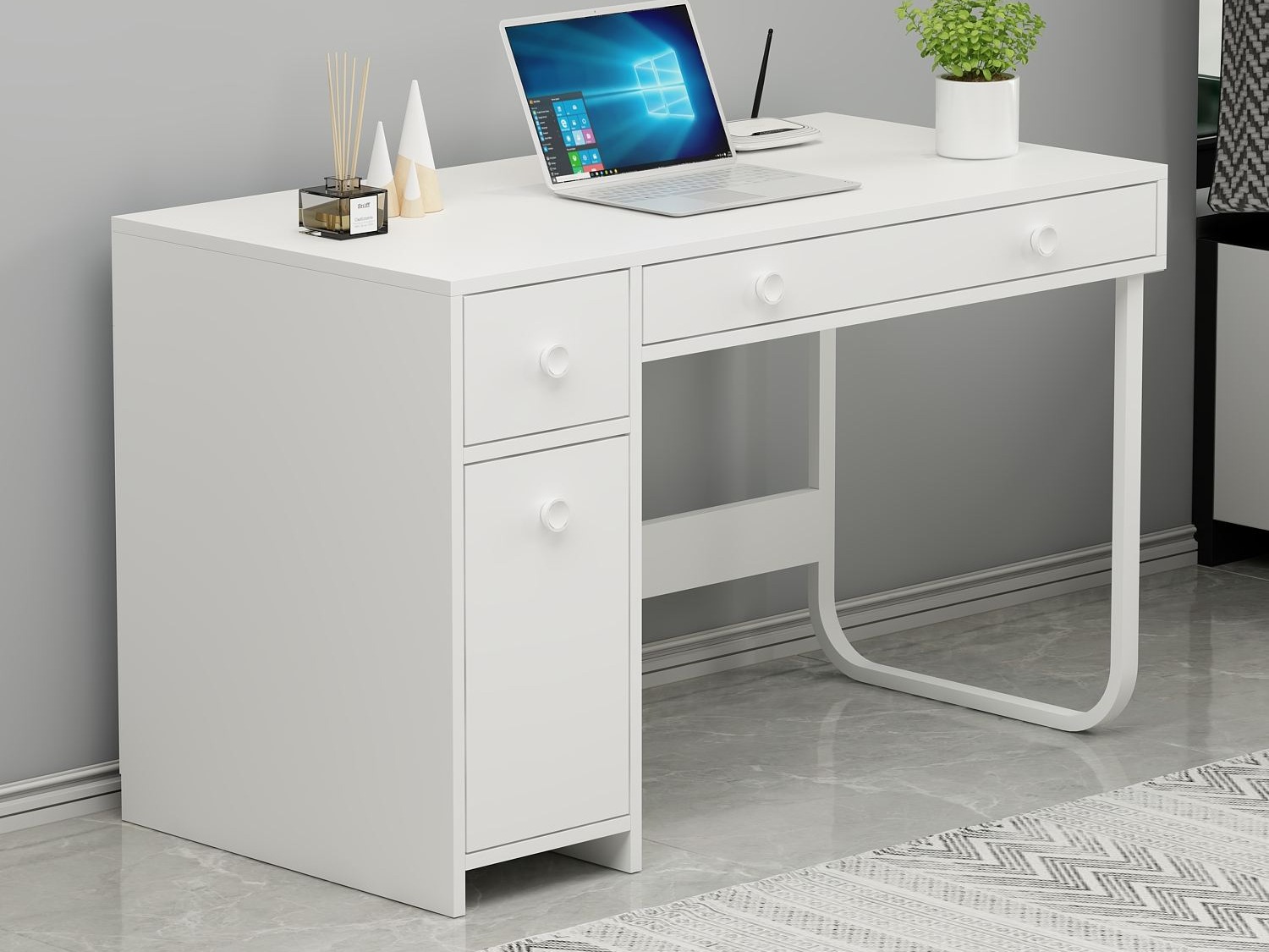 Uredski stol Kailua 2583 (Bijela)